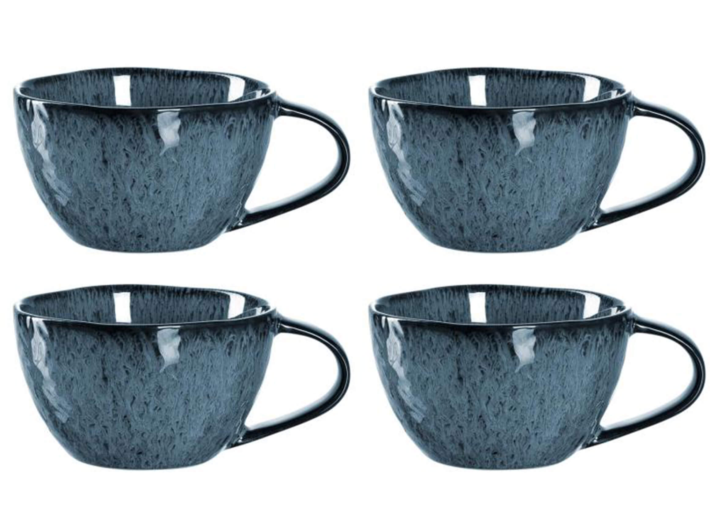 Alltron Kaffeetasse Matera Blau 290 ml, 4 Stück Blau | Schubiger Möbel