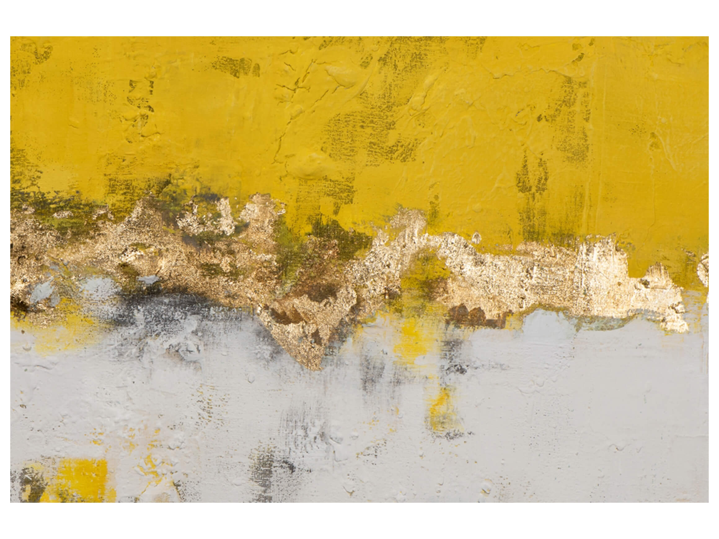 Bild Farbkomposition in Gelb und Grau image LAND