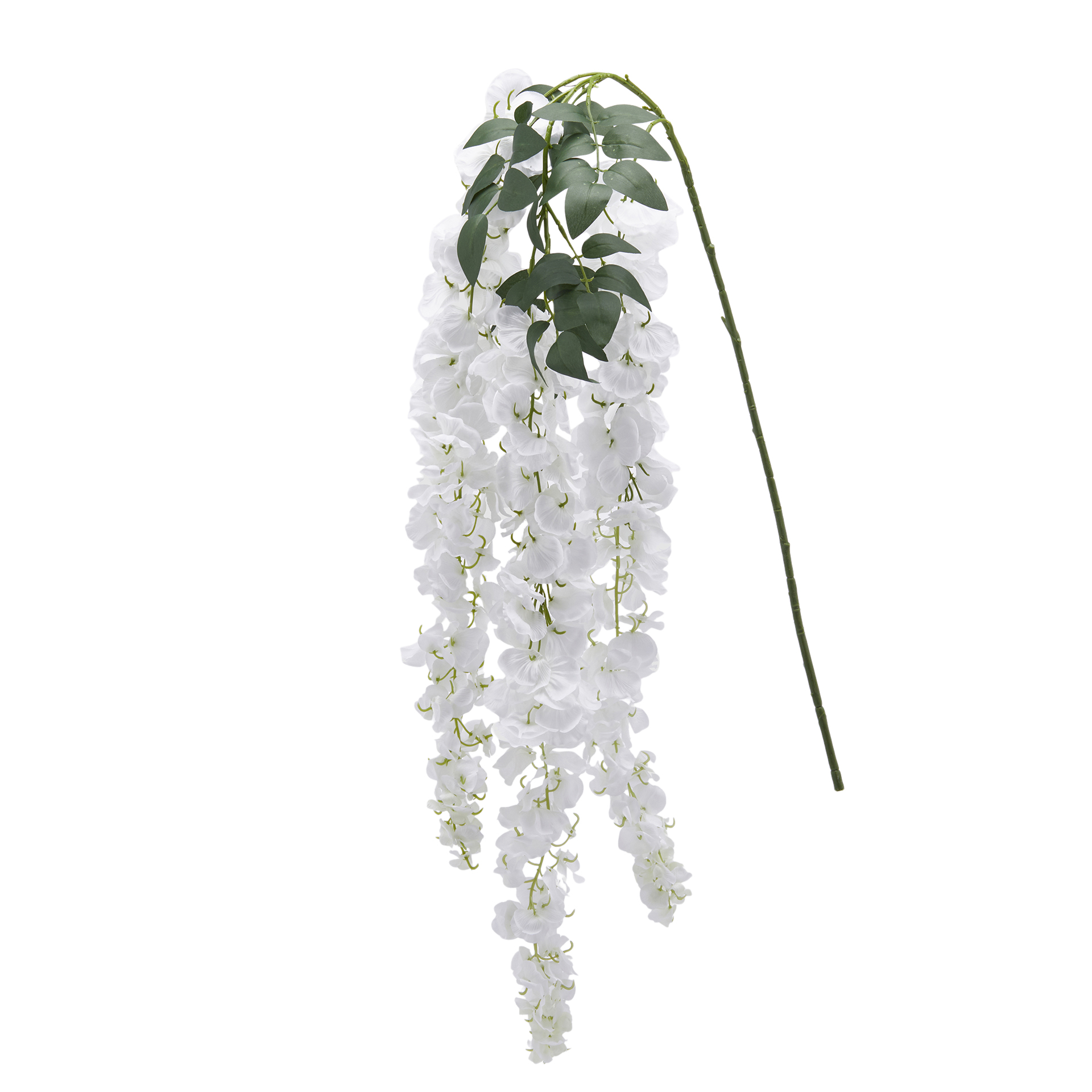 Kunstblume Glicine Weiss H: 150 cm Edg