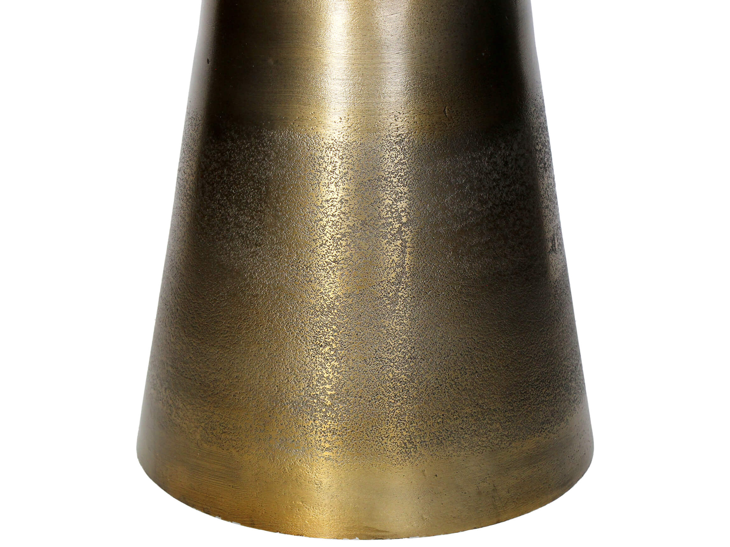 Beistelltisch Aluminium Marmor H: 50 cm Kersten