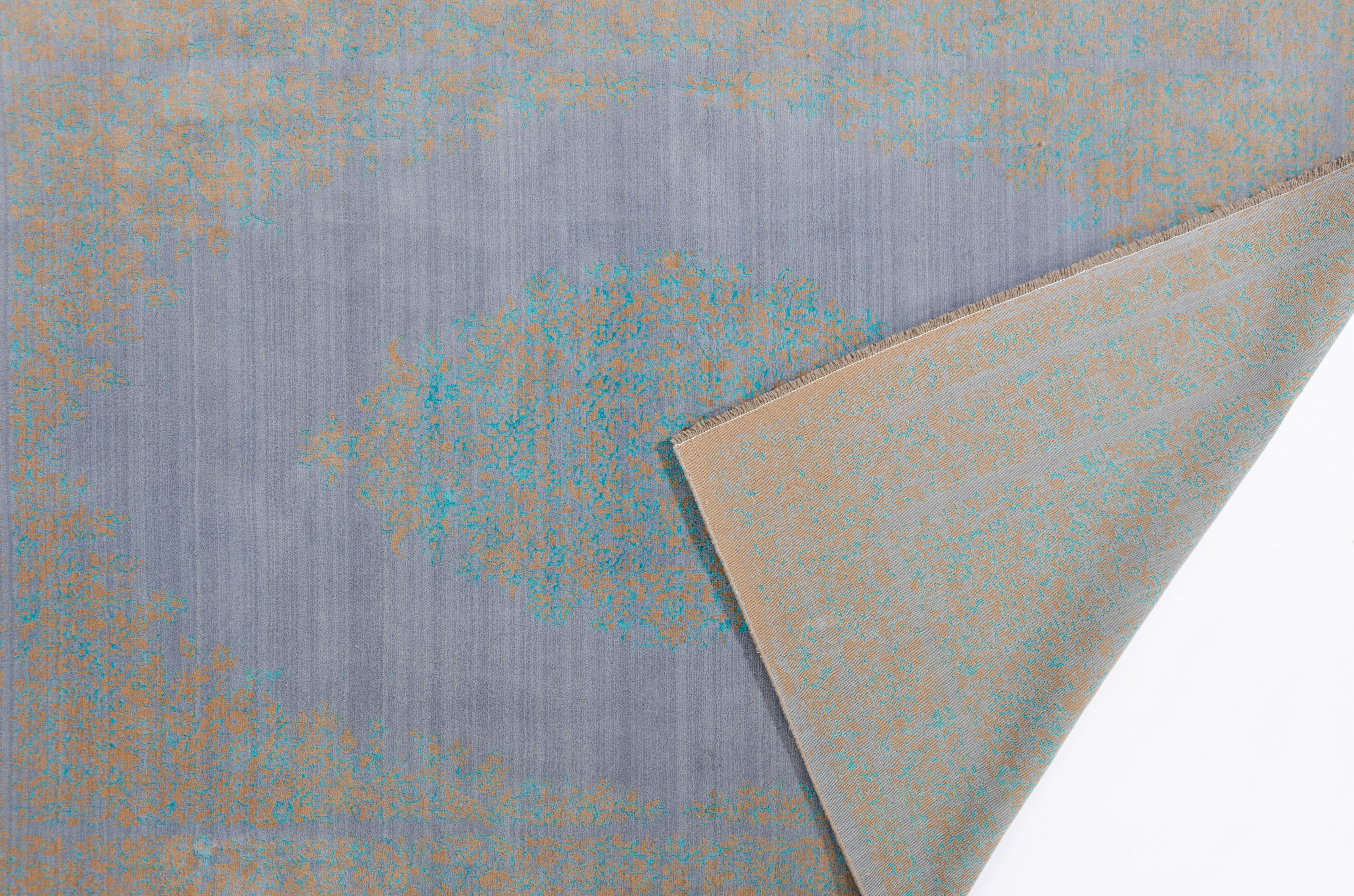 Moderner Teppich Vintage Moda Negra/ Farbe: Grau / Masse (BxT) :196x300 cm