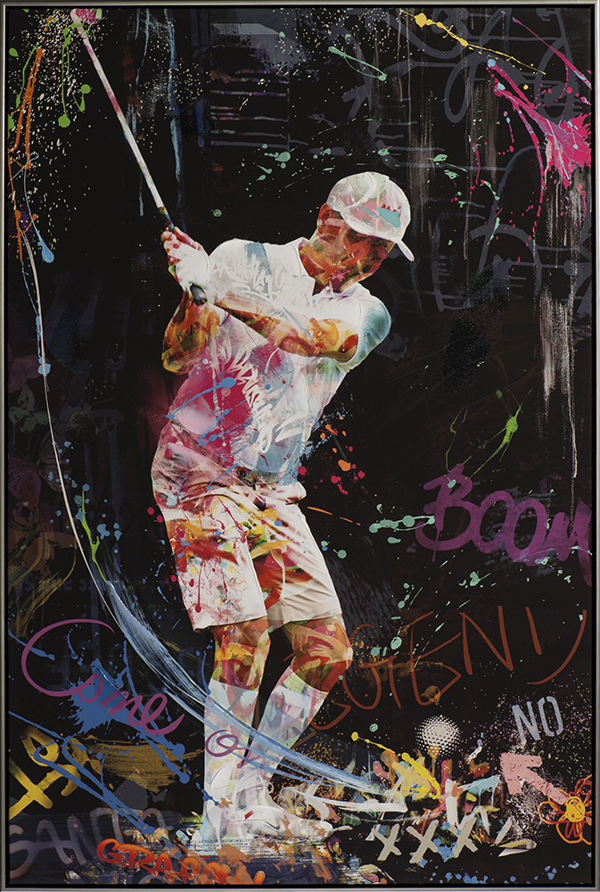 Gemälde-Street Golf Boom-image LAND