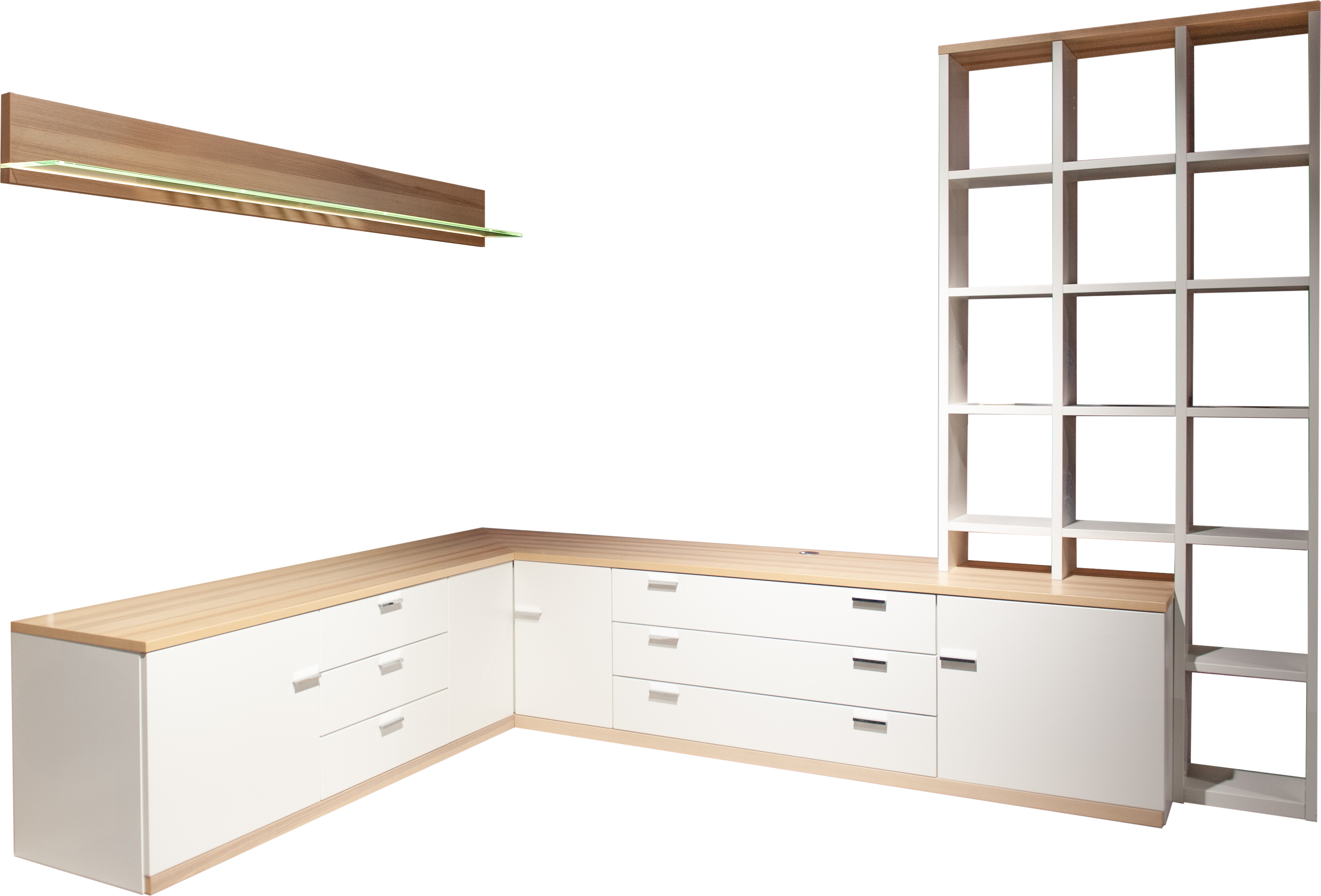 Wohnwand Vela Weiss von RMW