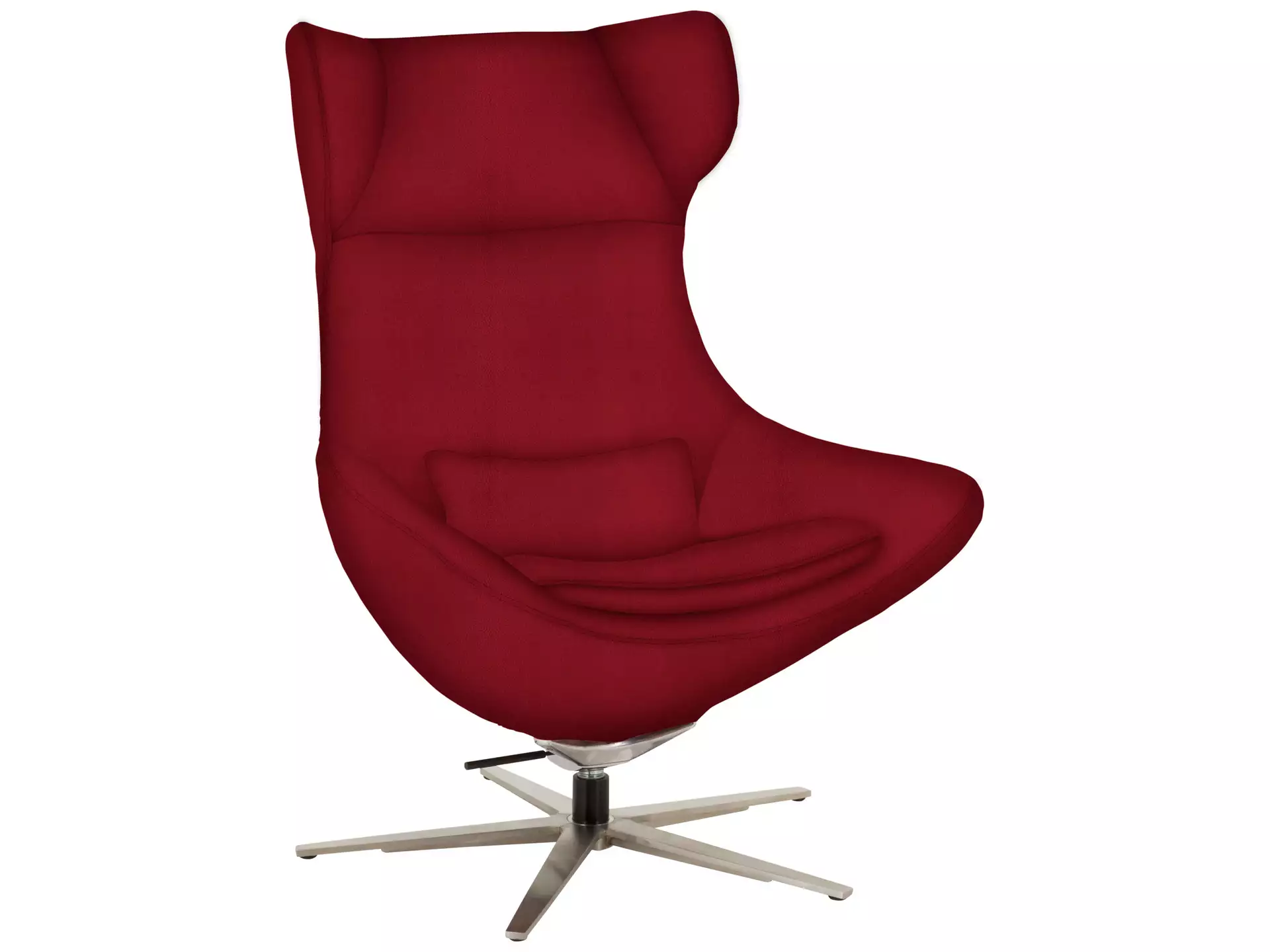 Relaxer Capri Basic Polipol / Farbe: Rosso / Material: Leder Basic