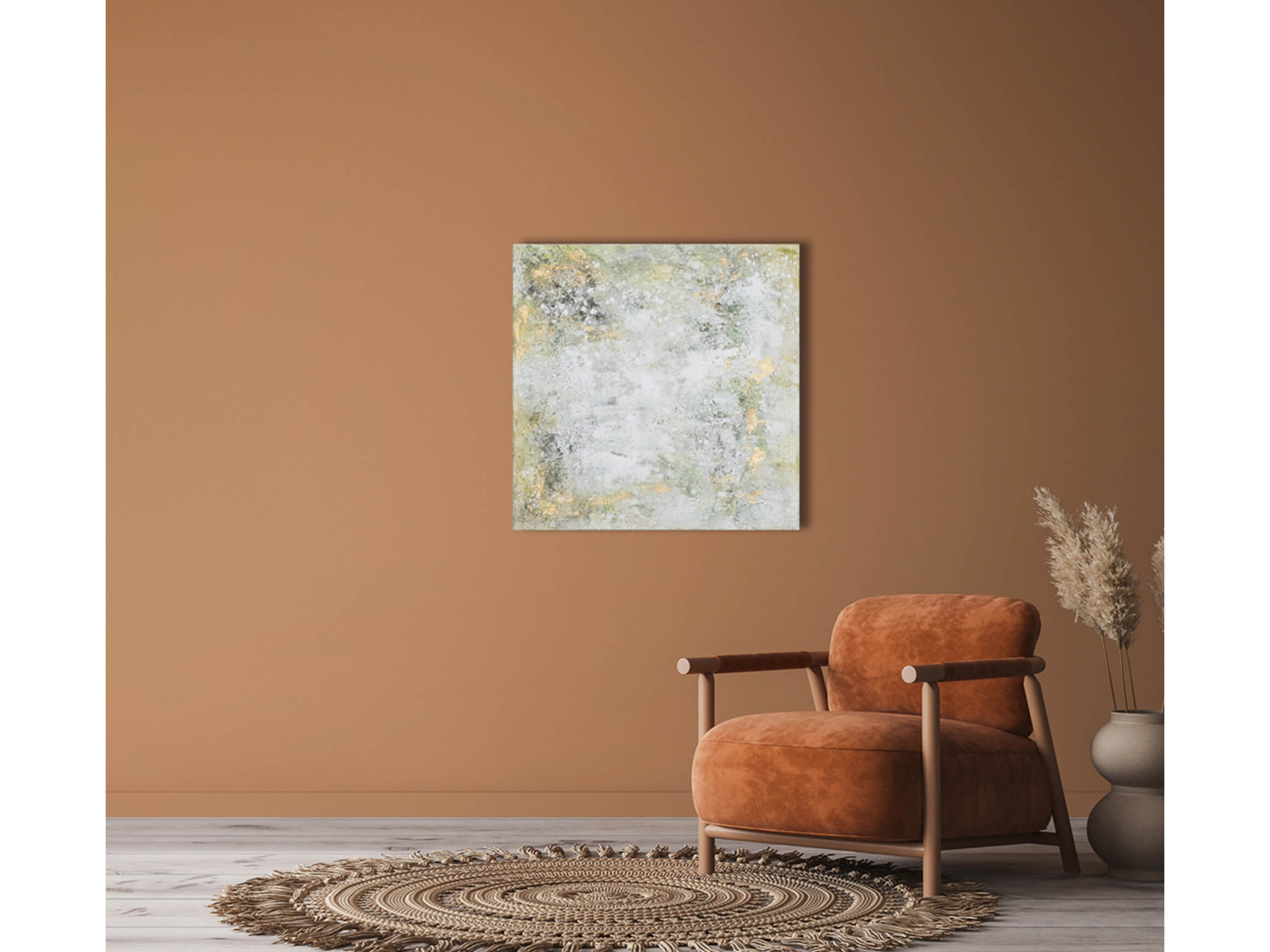 Bild Abstrakt in Beige und Grau image LAND