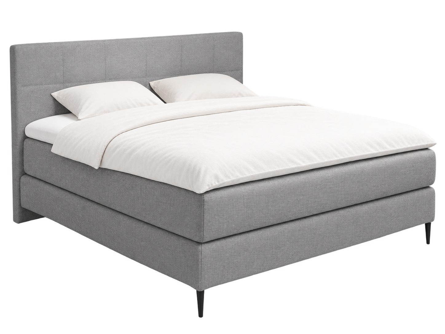 Boxspringbett Fremont Grau Femira