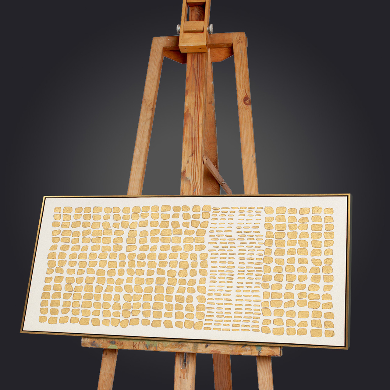 Peintures-Gouttes d'or-