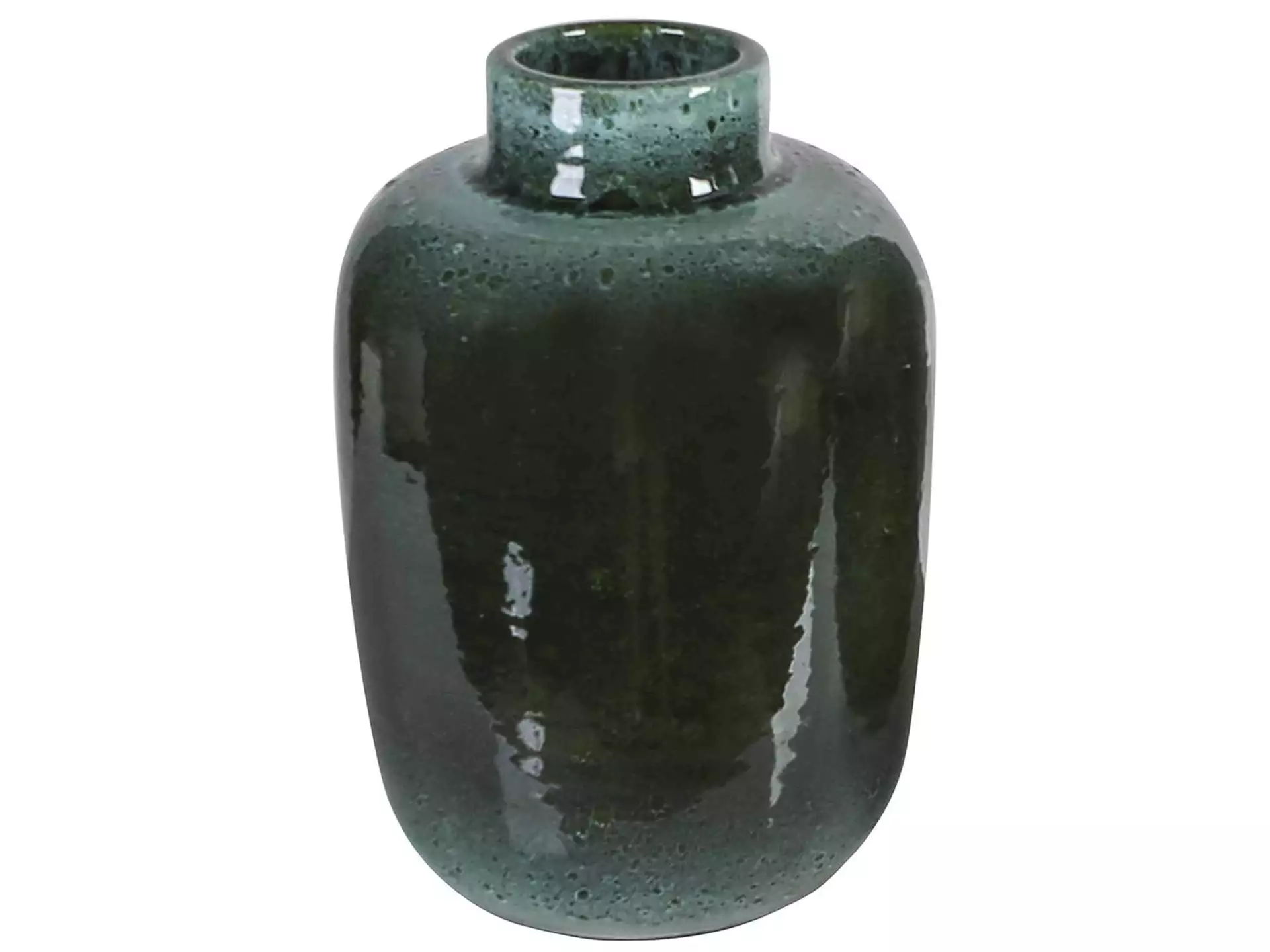 Vase Casto Keramik Grün B: 35 cm Gilde