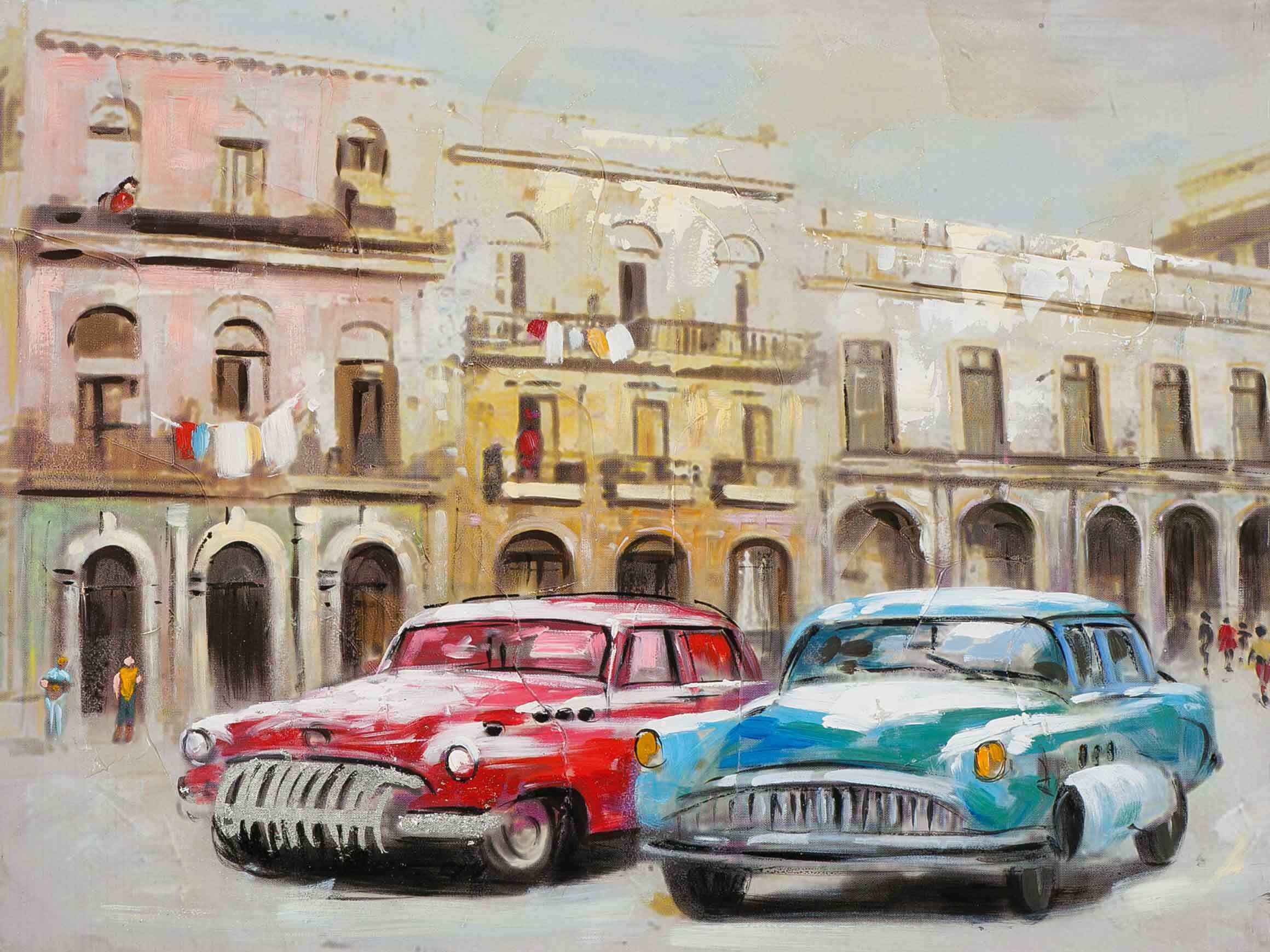 image LAND Bild Oldtimer in Havanna  | Schubiger Möbel
