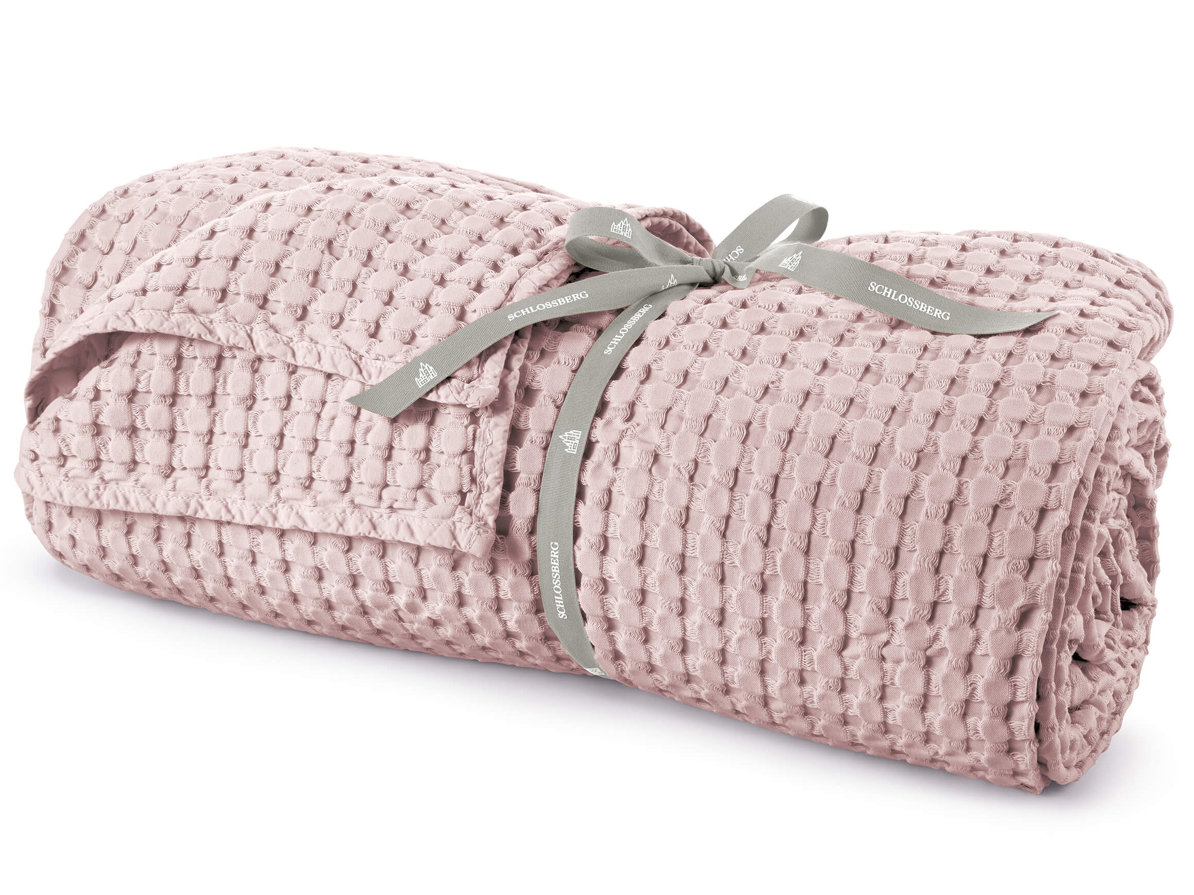 Plaid Stay, Powder 180x250 cm Schlossberg Textil AG