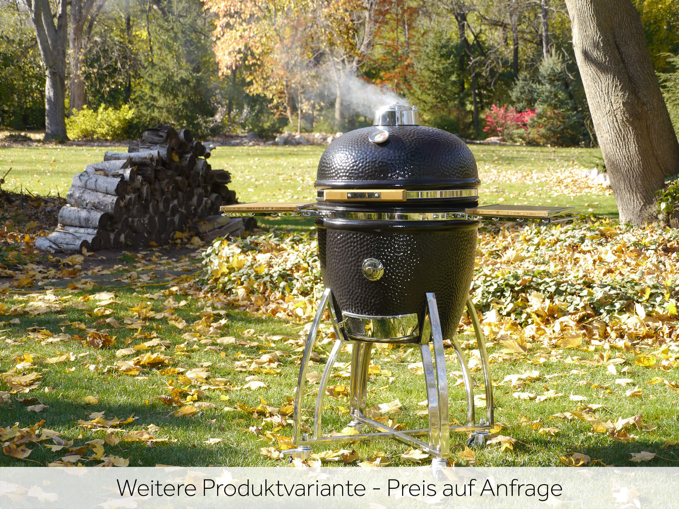 Keramik-Grill Saffire Platinum 19 Blaser und Trösch