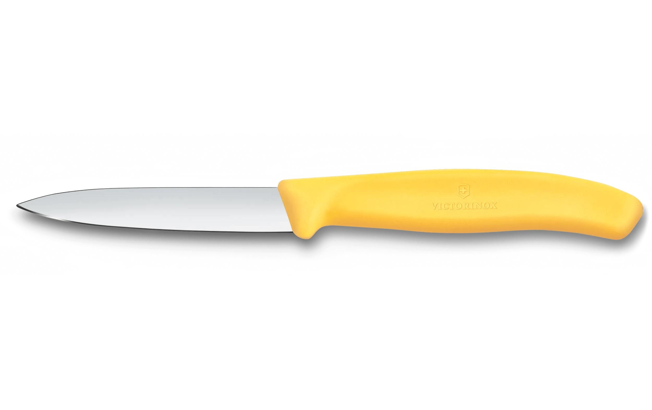 Couteau à légumes Swiss Classic, 8 cm, de la marque Victorinox Alltron / Couleur : jaune