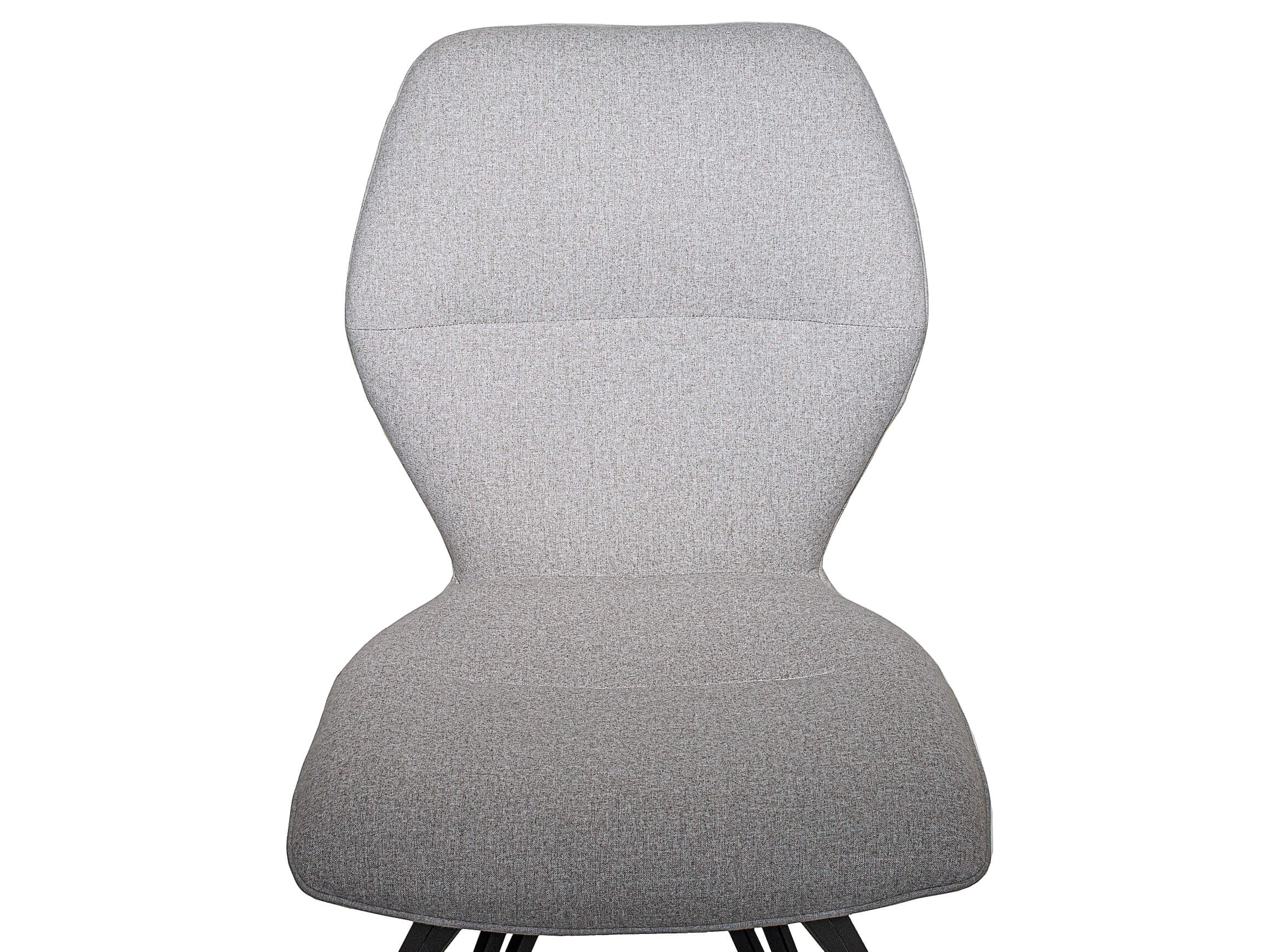 Stuhl Malvin Eisenstativ Niehoff / Farbe: Silber