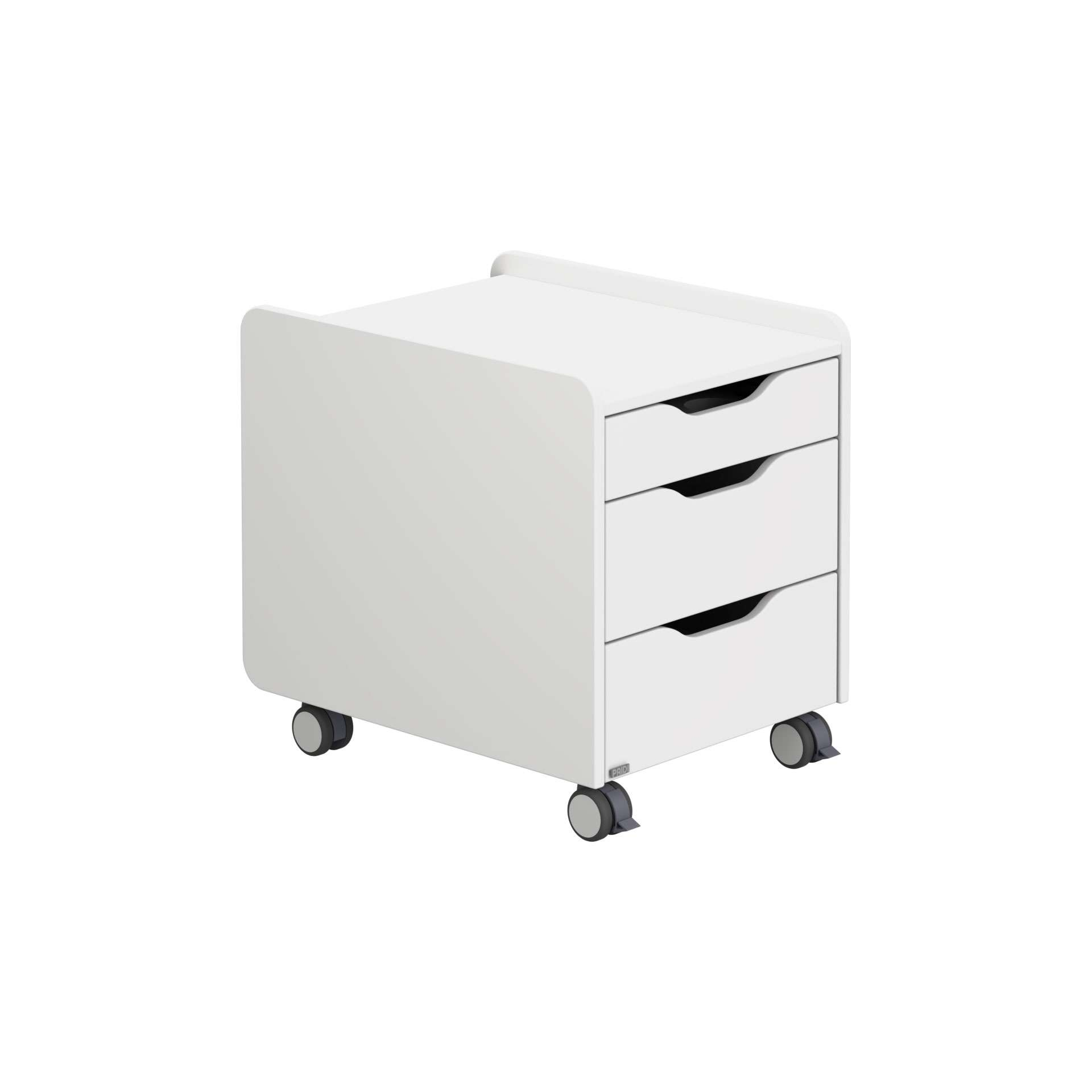 Rollcontainer Schoolworld 3S von Paidi / Farbe: Weiss