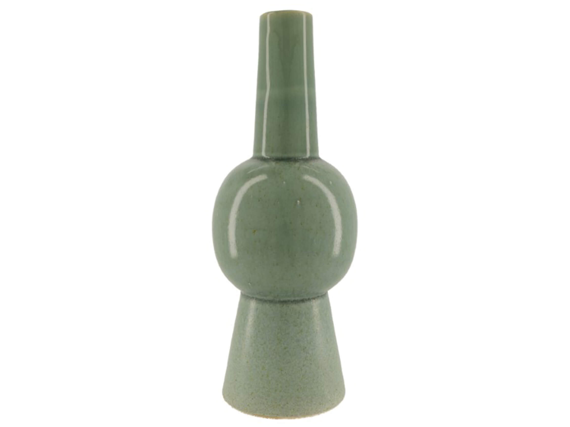 Dijk Vase Keramik,blau-Grau H: 45 cm  | Schubiger Möbel