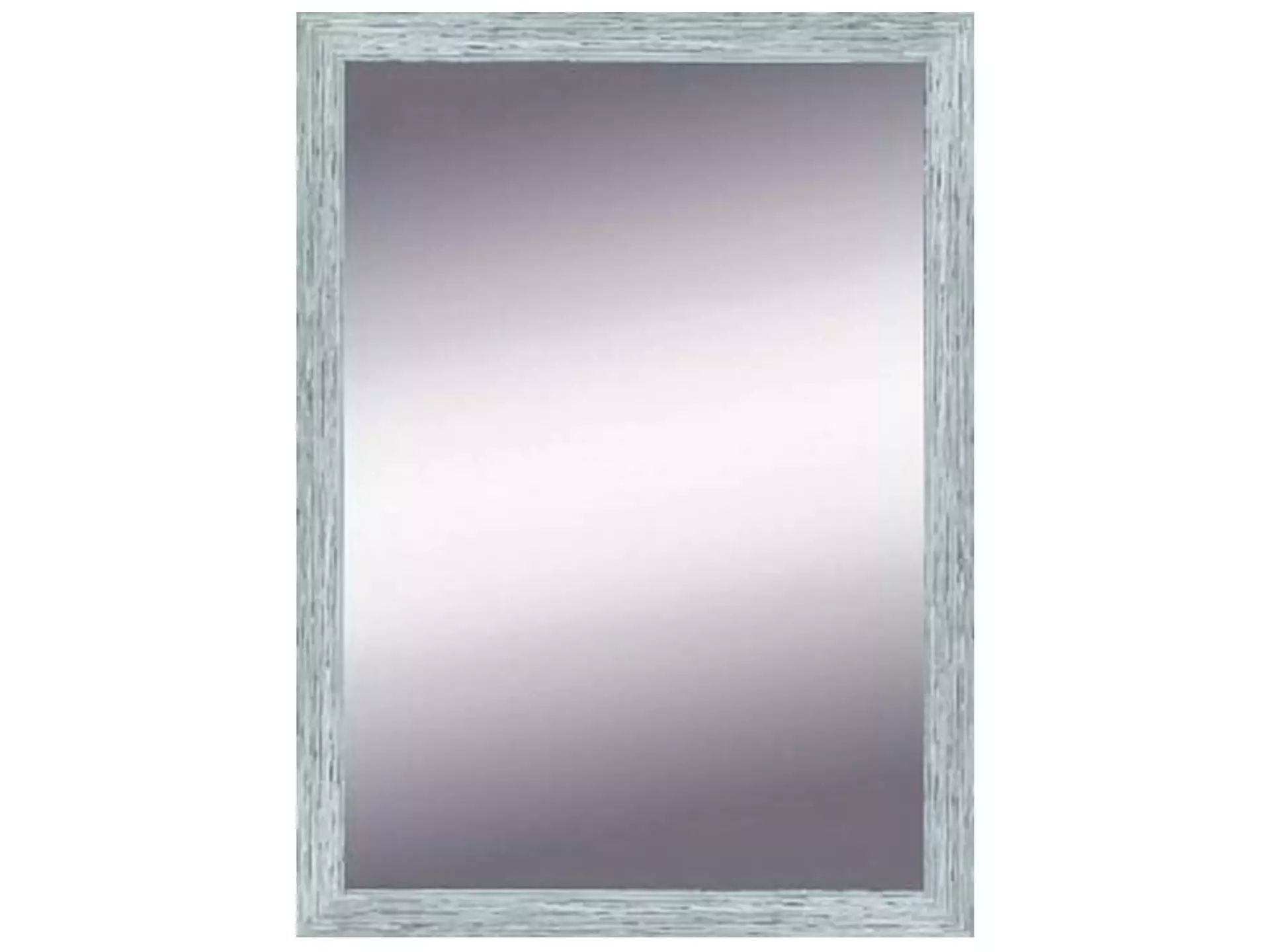 Spiegel Ilvy Silber-Weiss Len-Fra/ Farbe: Silber / Masse (BxH) :57,00x77,00 cm