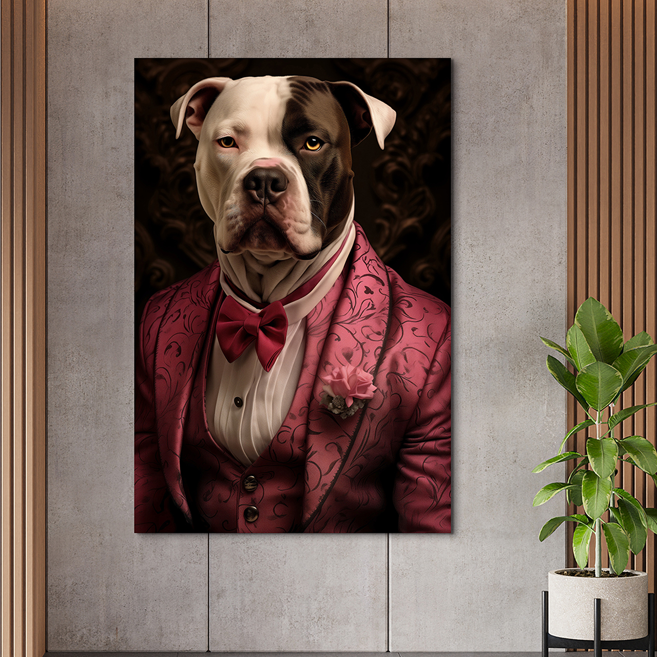Canvas-Stylish Bully-image LAND