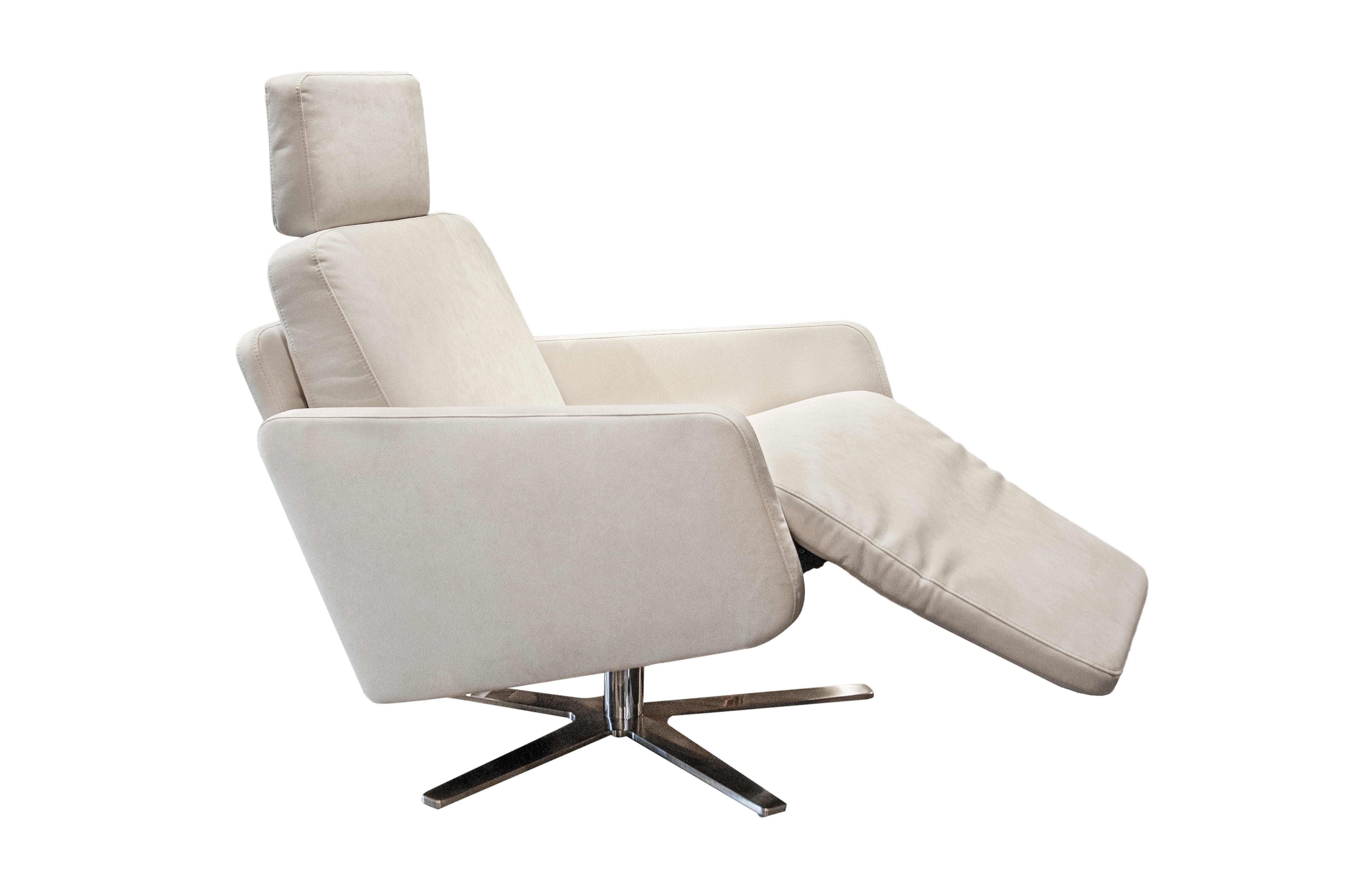 Ohrensessel 1303 Nano von Intertime / Farbe: Taupe