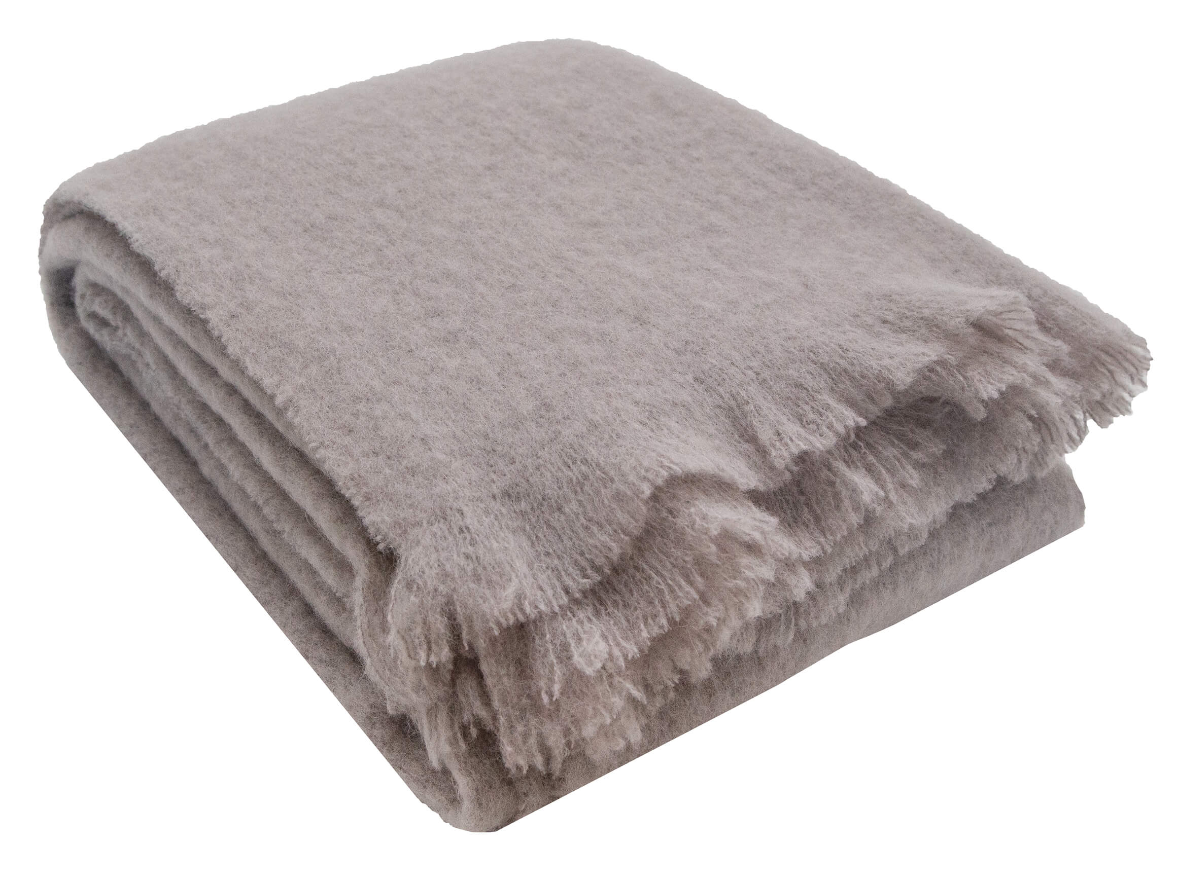 Sander AG Plaid Simba Taupe 130x180 cm  | Schubiger Möbel