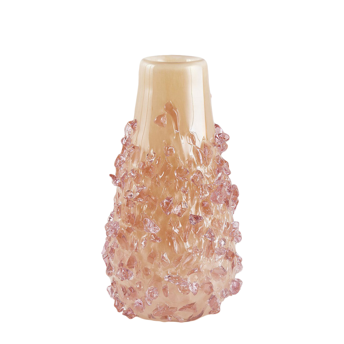 Vase Bottiglia Rosa Pfisich H: 40 cm Edg