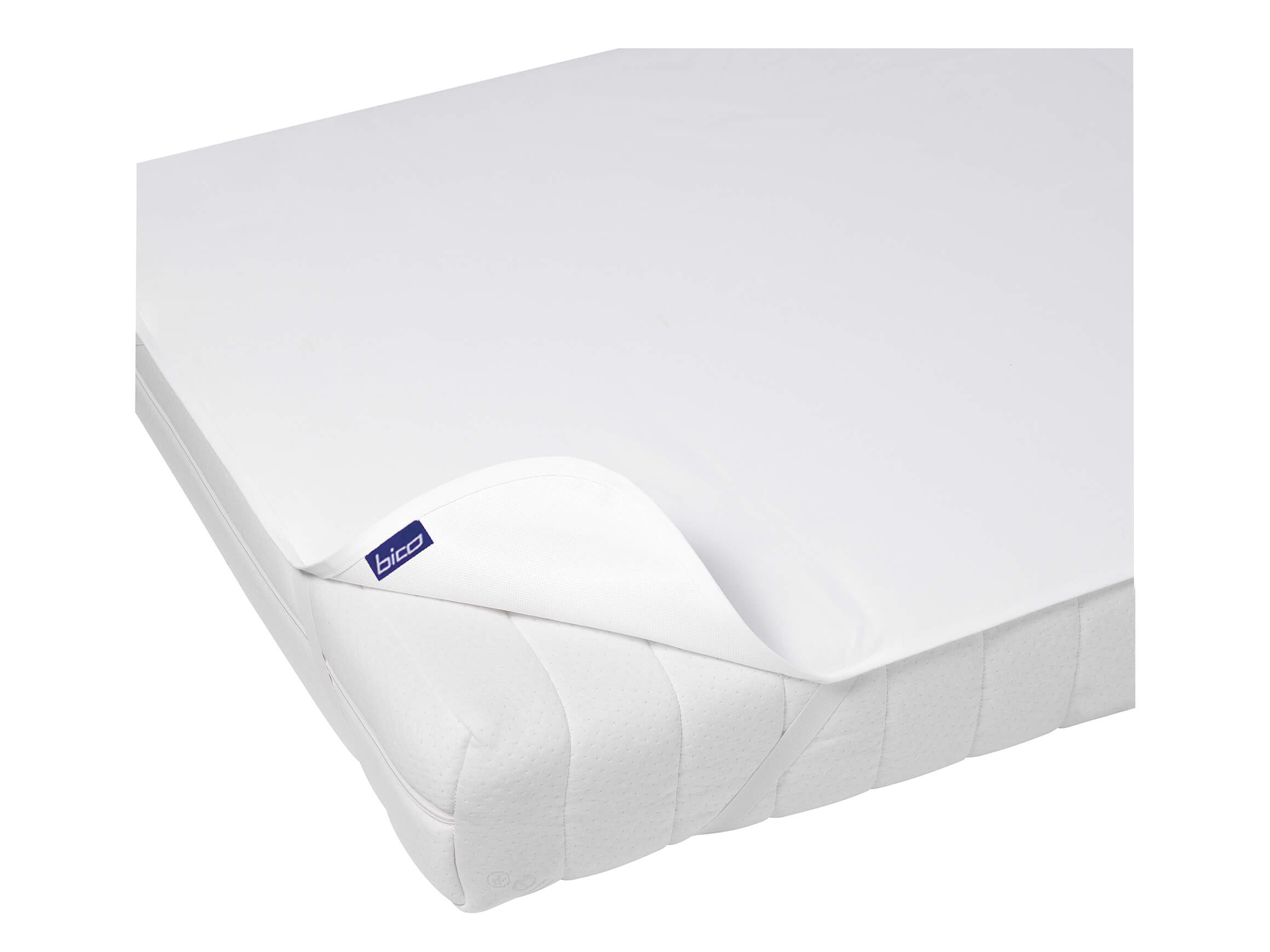 Molton pad with moisture protection, washable, 100% cotton