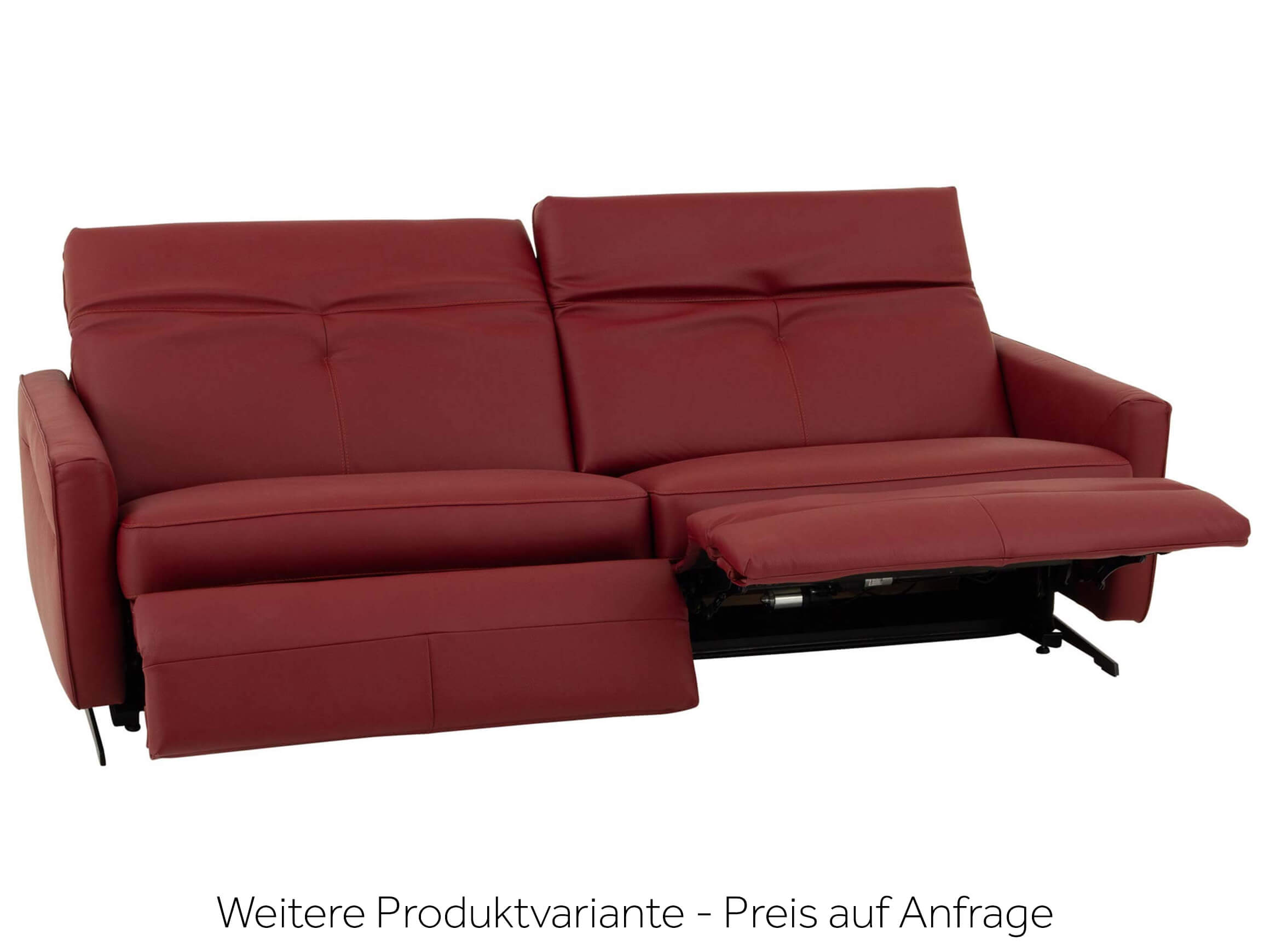 Sofa Tolaya B: 240 cm Rom/ Farbe: Passion / Masse (BxT) :240,00x103,00 cm