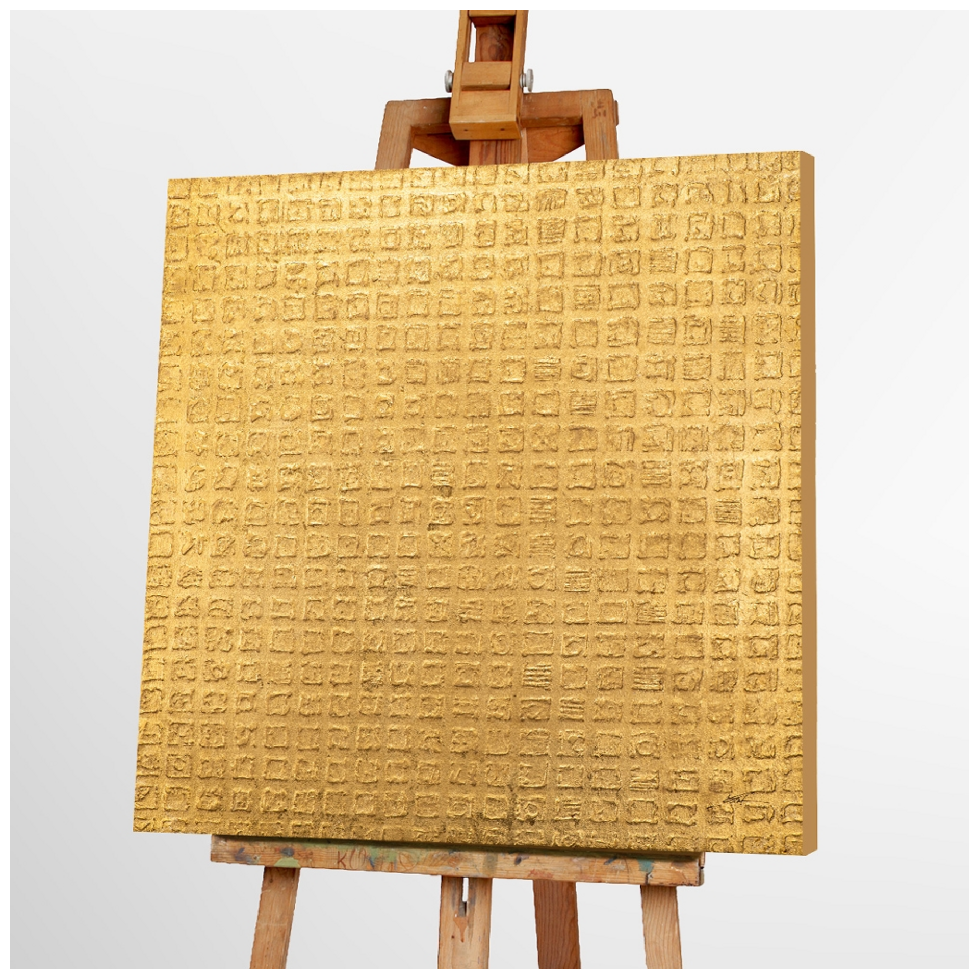 Bild Golden Message image LAND / Grösse: 100 x 100 cm Bild Golden Message image LAND / Grösse: 100 x 100 cm