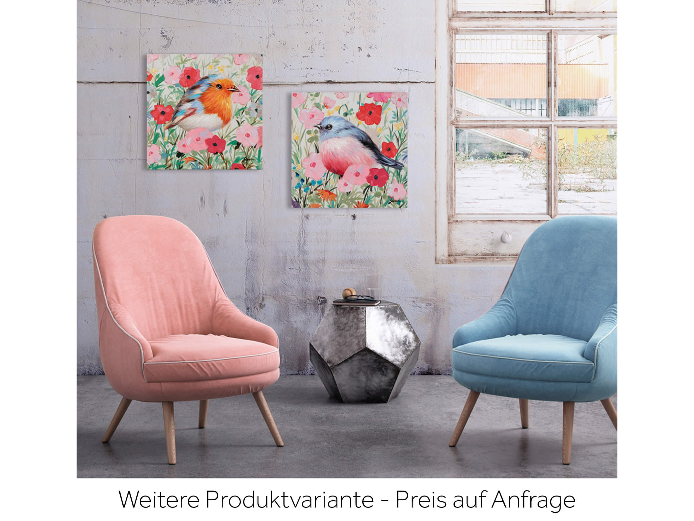 Bild Vogel im Blumenmeer 1 image LAND