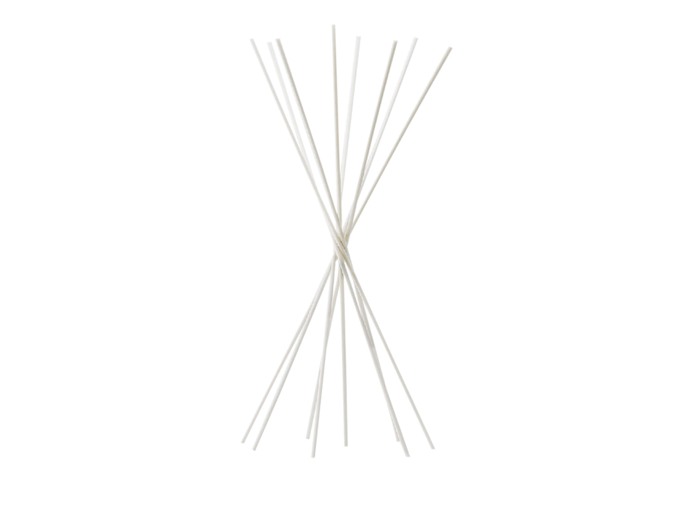 Bâtonnets de bois blancs H : 42 cm