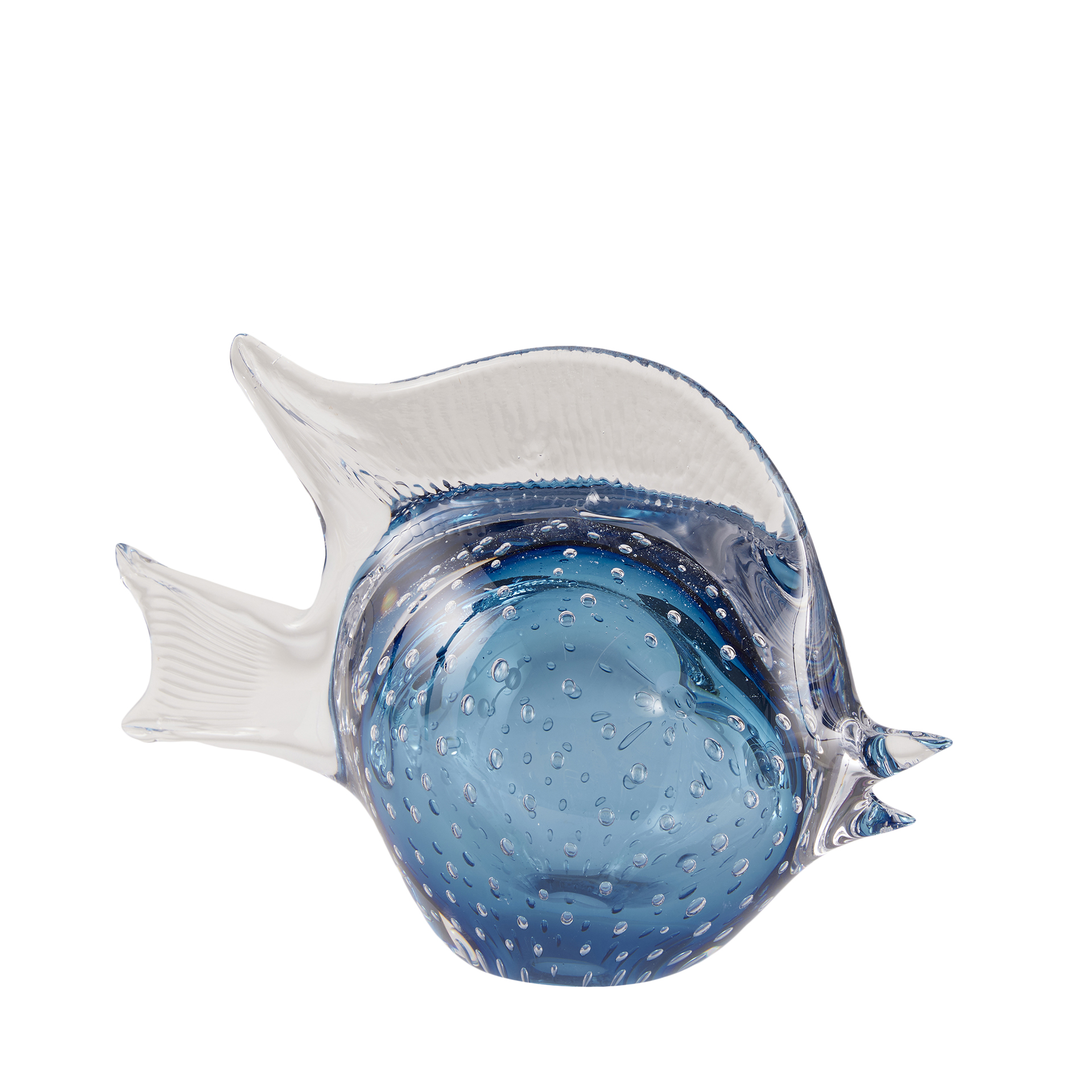 Figur Fisch Glas H: 16 cm Edg