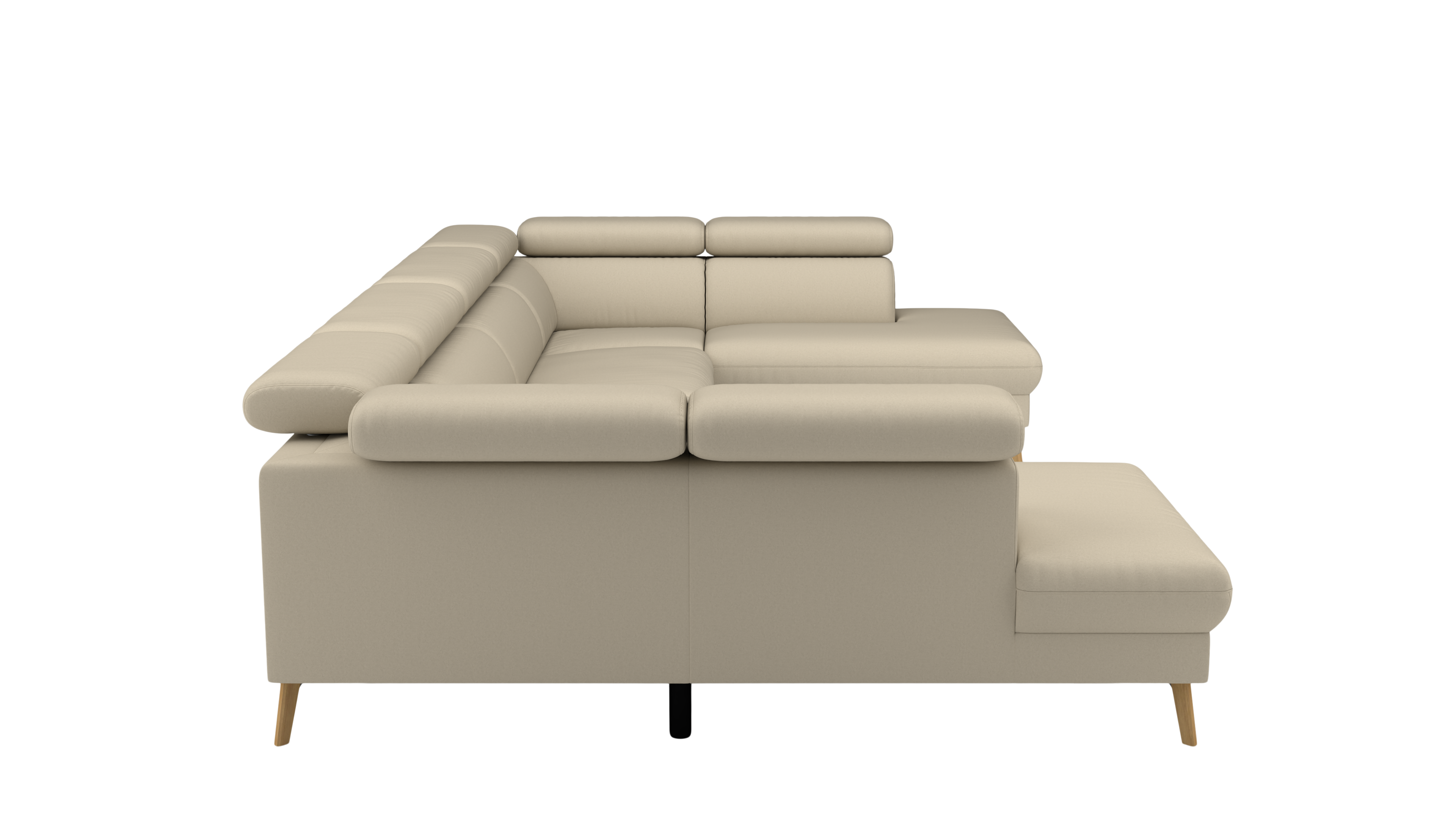 Wohnlandschaft #1 Mars UrbanDesign / Farbe: Beige / Bezugsmaterial: Stoff