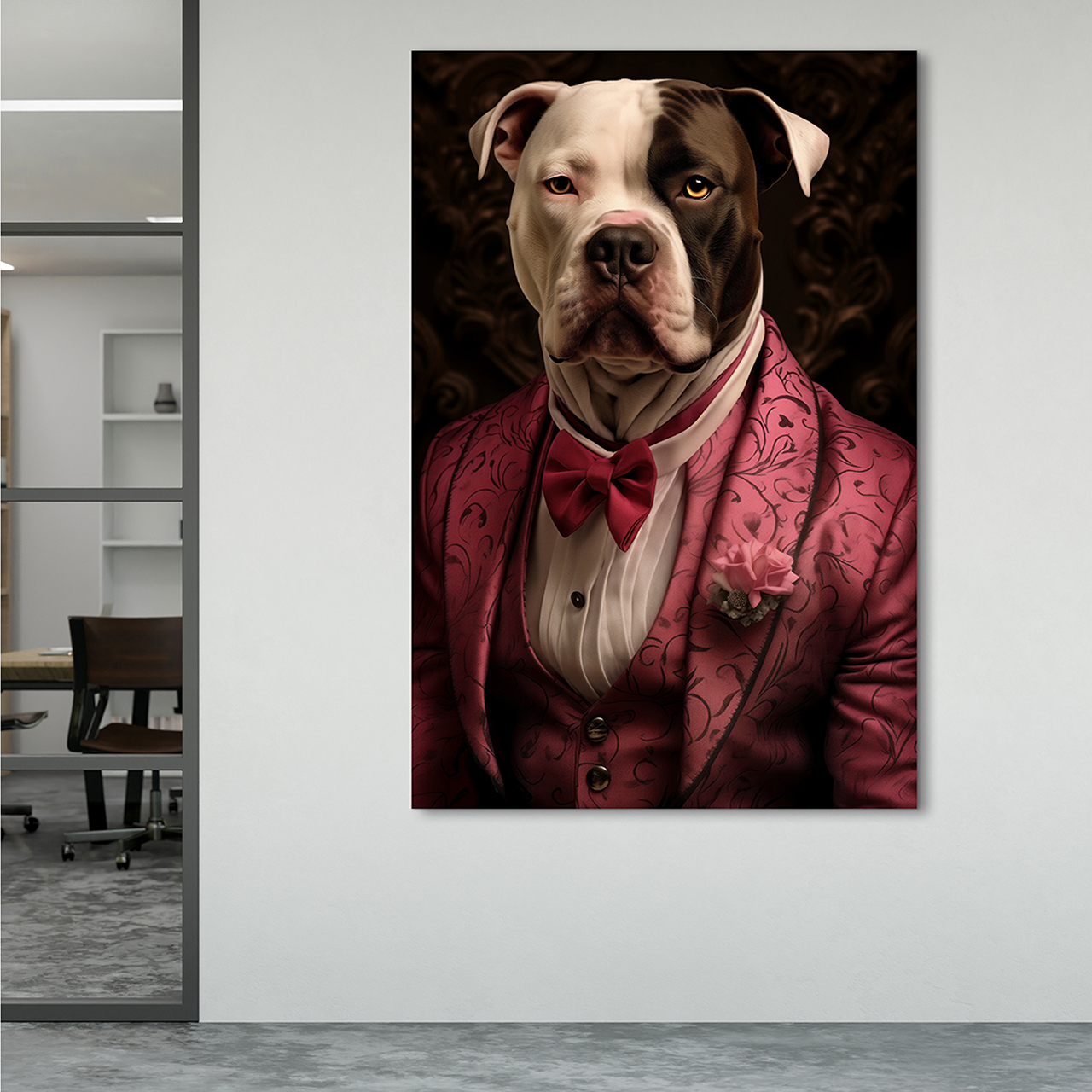 Canvas-Stylish Bully-image LAND