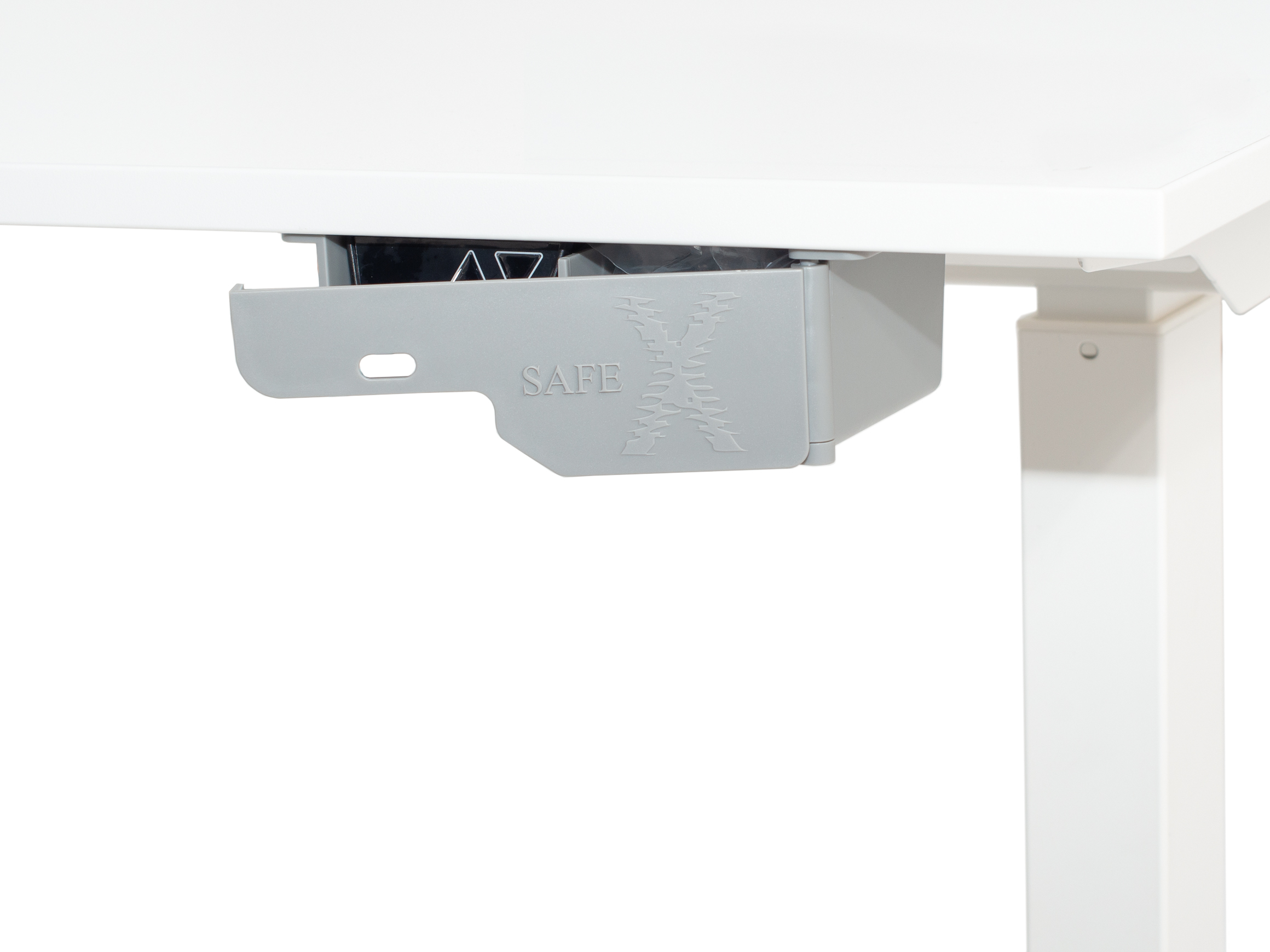 Schreibtisch Side Höhenverstellbar Topstar / Farbe: Weiss