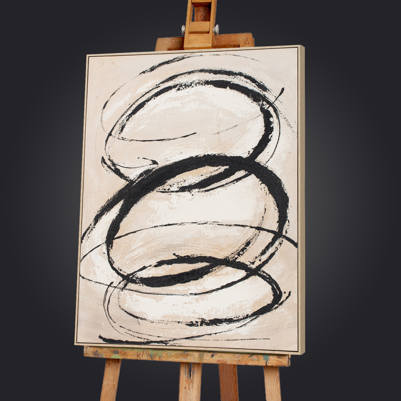 Painting-Nature Swirls Graphite-