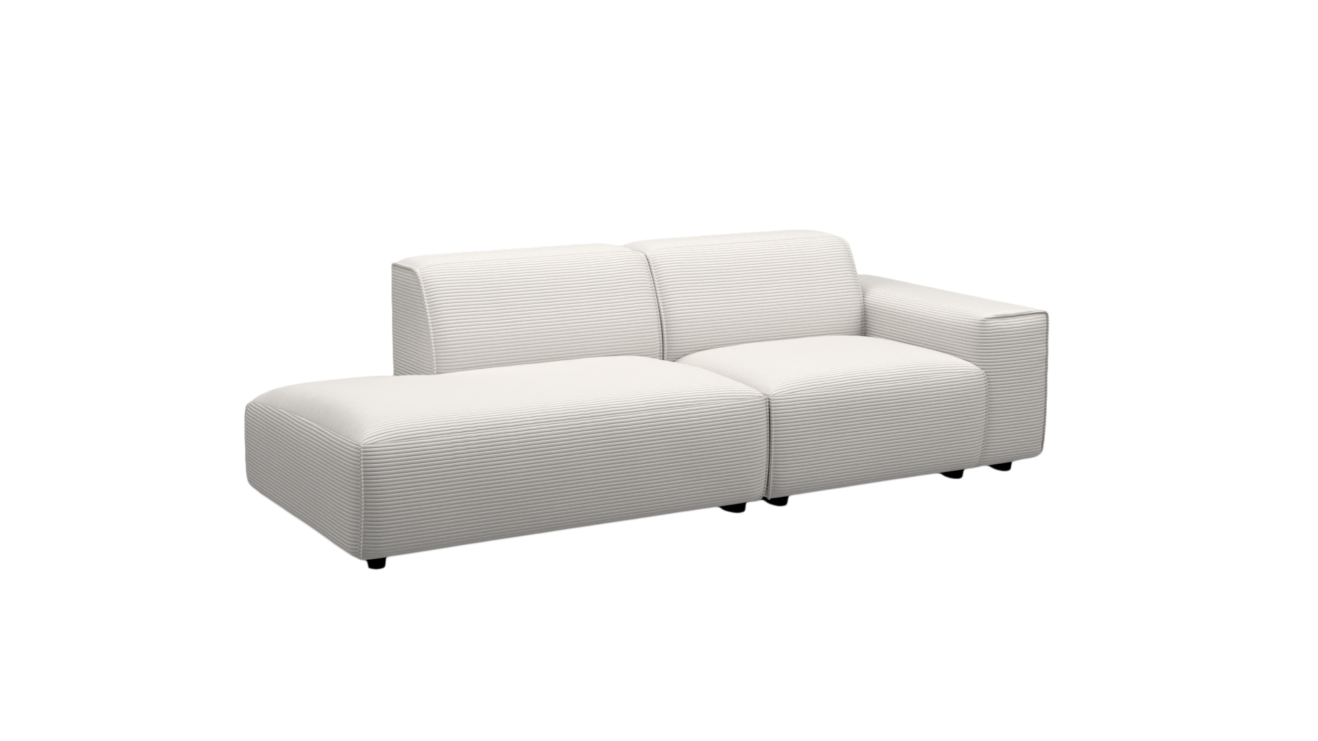 Sofa Venus Sleep UrbanDesign / Farbe: White / Bezugsmaterial: Stoff