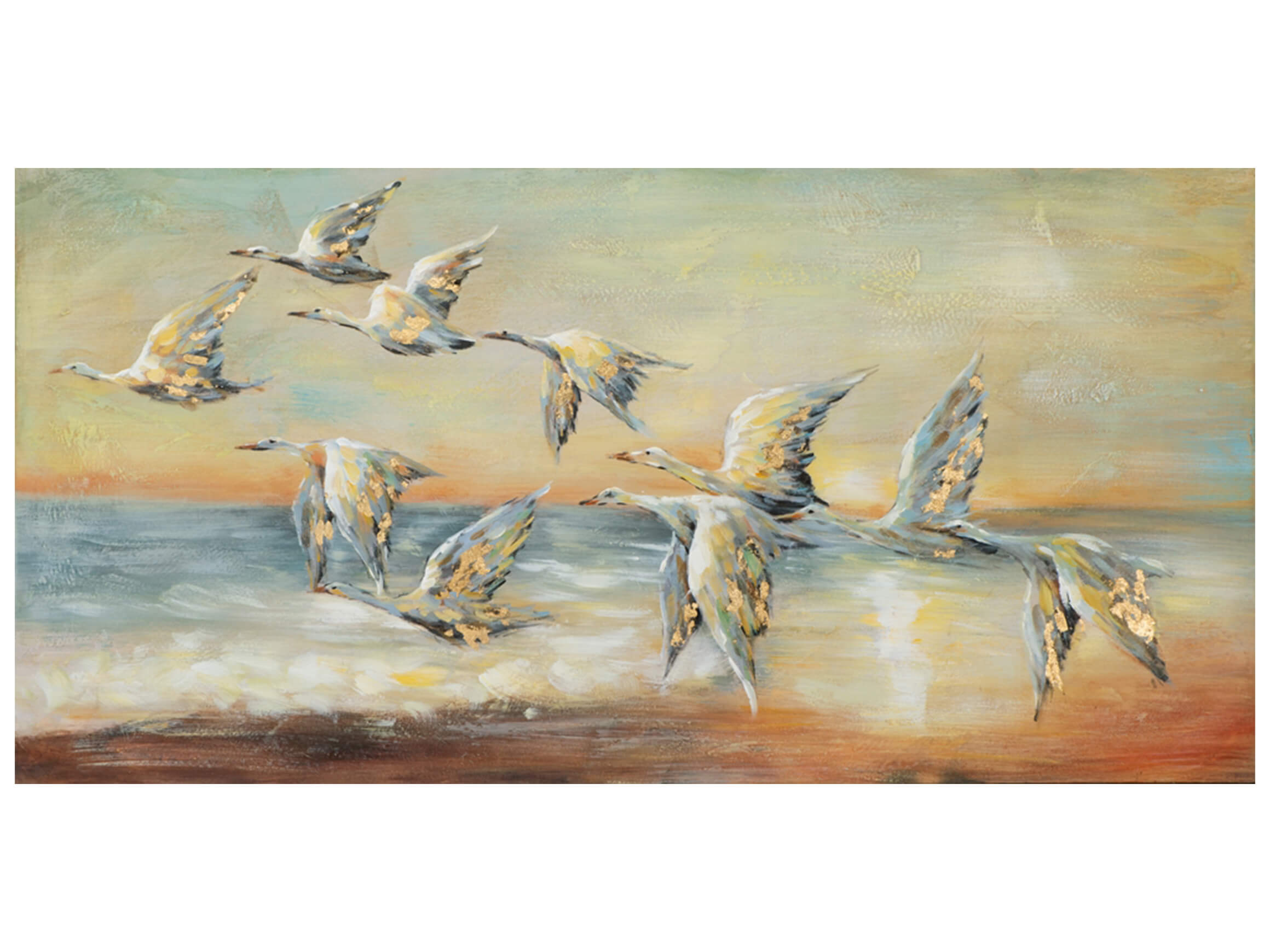 Bild Gänse Auf Ihrem Flug Nach Süden image LAND