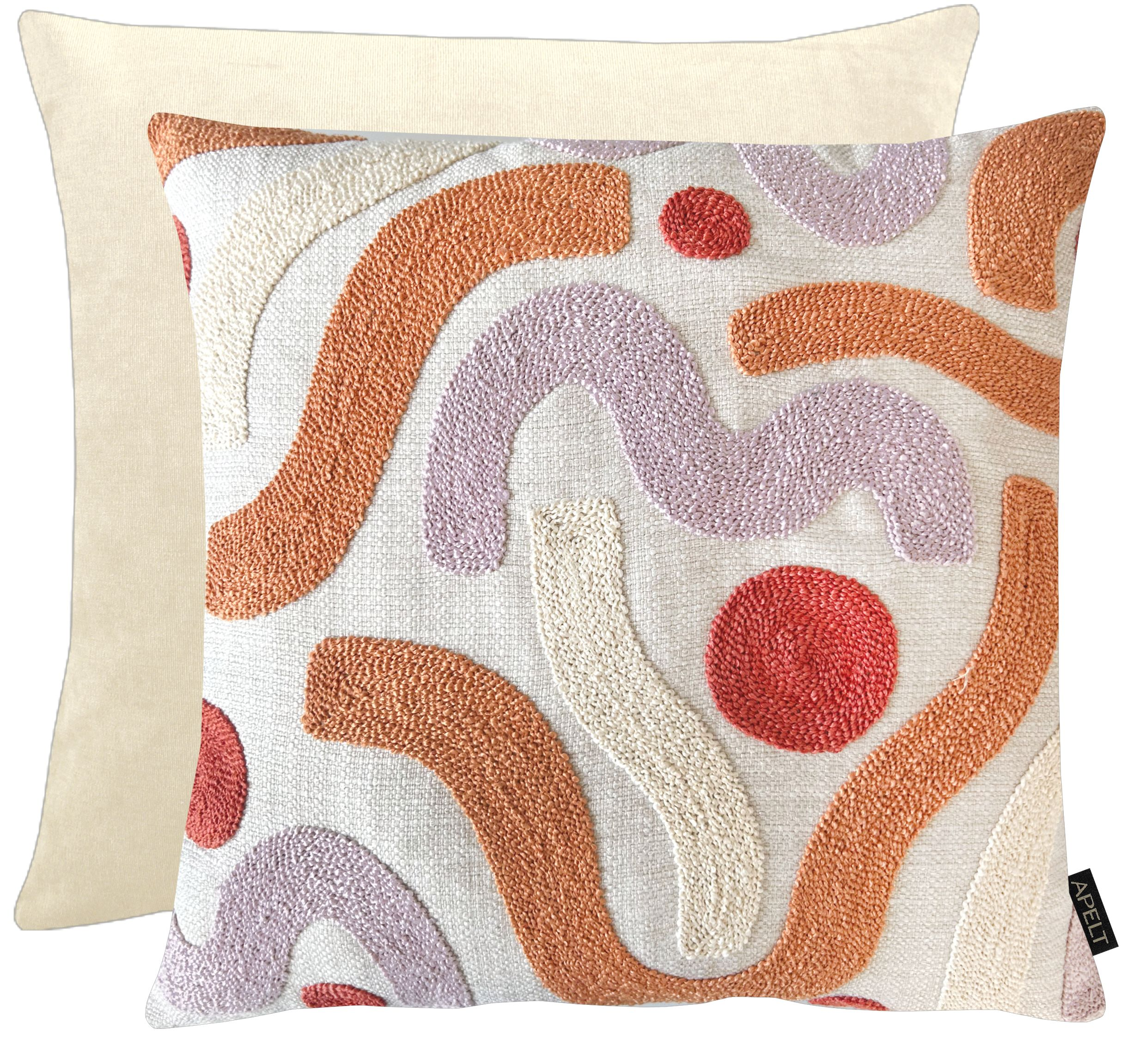Cushion cover Malva Orange 45x45 cm Apelt