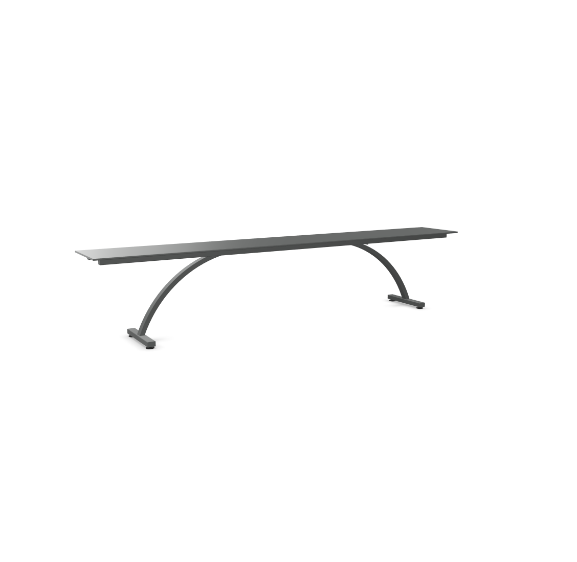 Schaffner Gartenbank Bernadino Grau | Schubiger Möbel