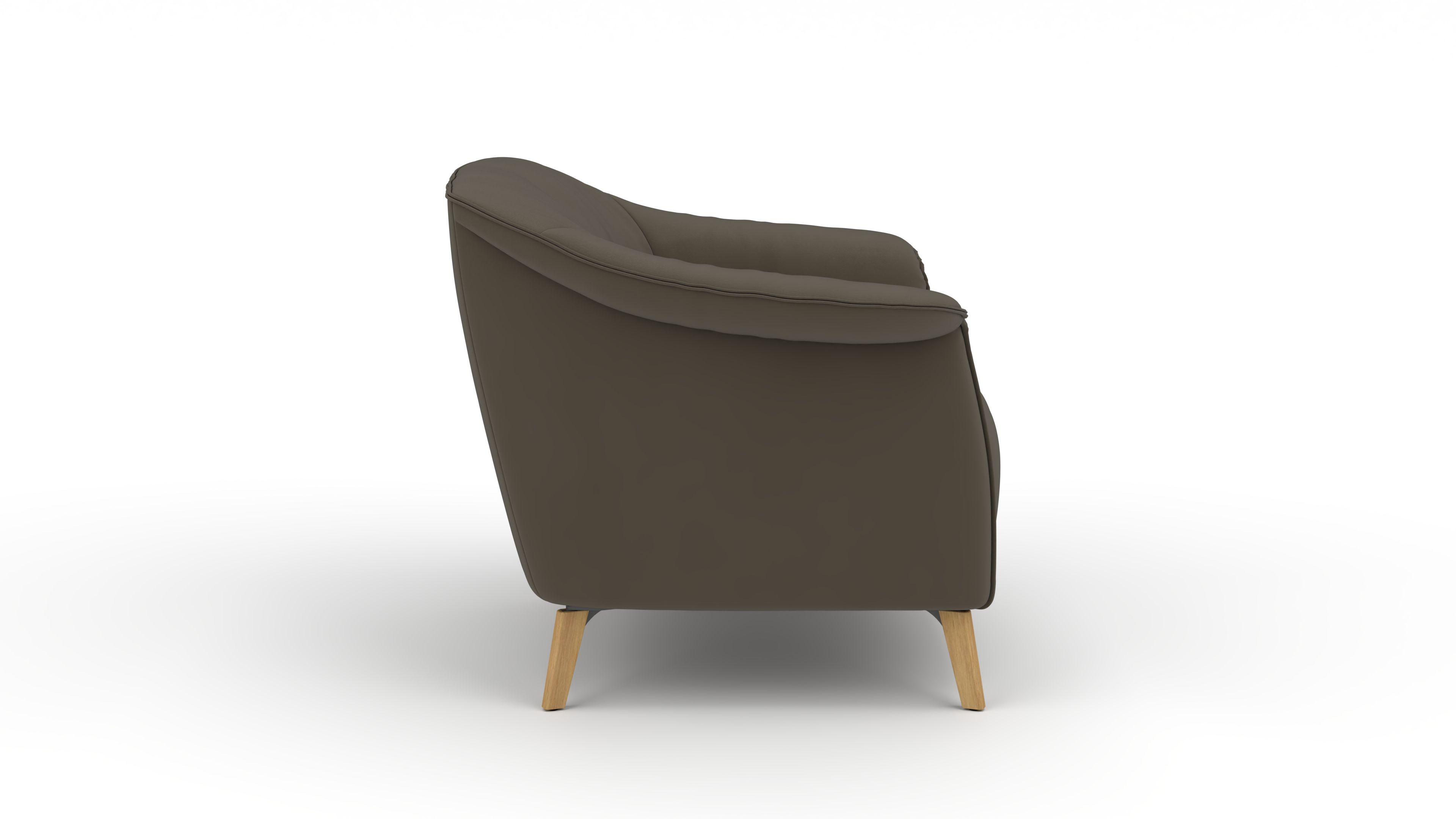 Sessel Eris UrbanDesign / Farbe: Oliv / Bezugsmaterial: Stoff