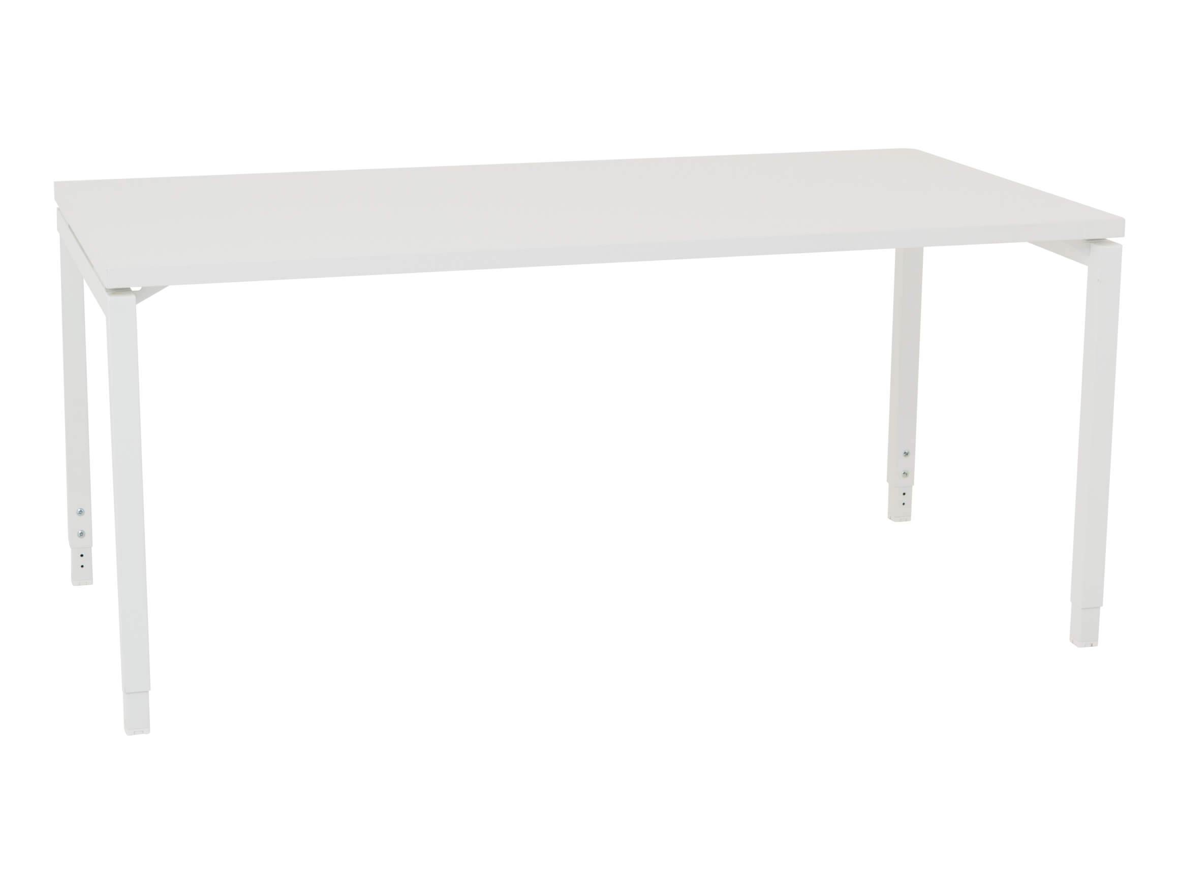 Idea+ desk, white, height-adjustable, w 160 cm t