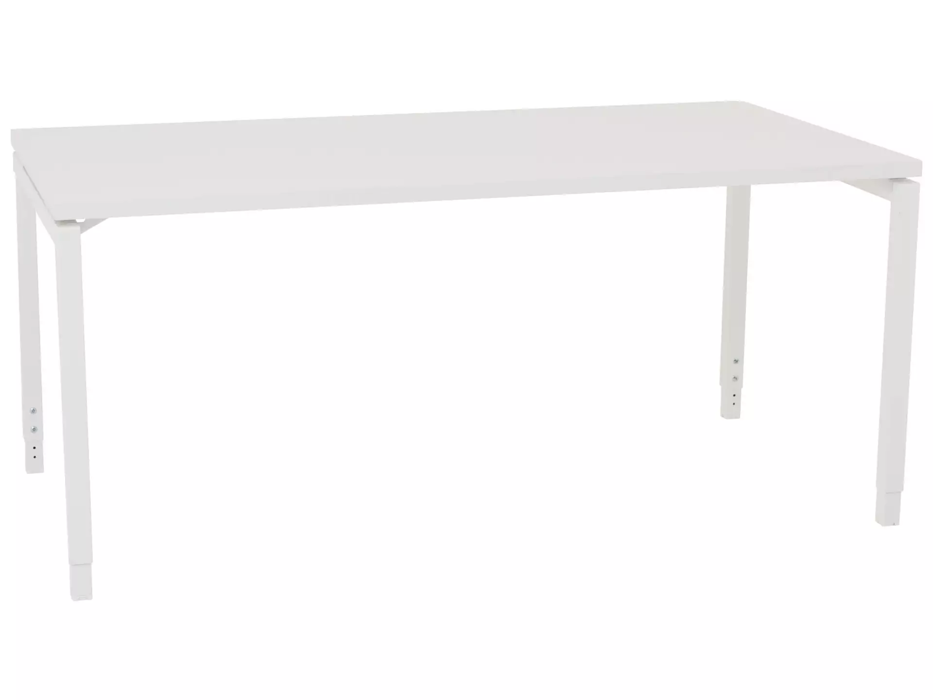 Schreibtisch Idea+, Weiss, Höhenverstellbar, b 160 cm t