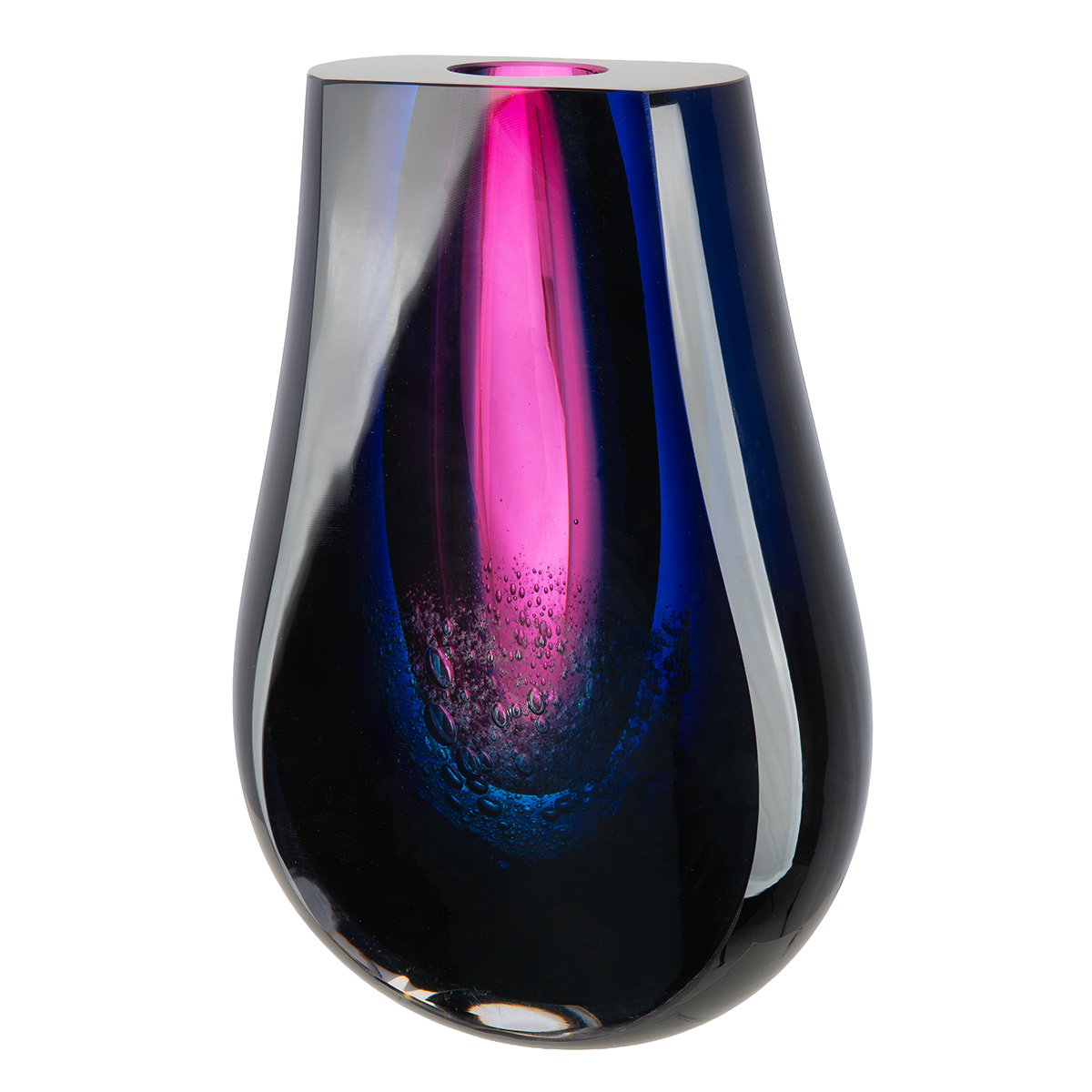 Vase Dark Abyss Glas Gilde