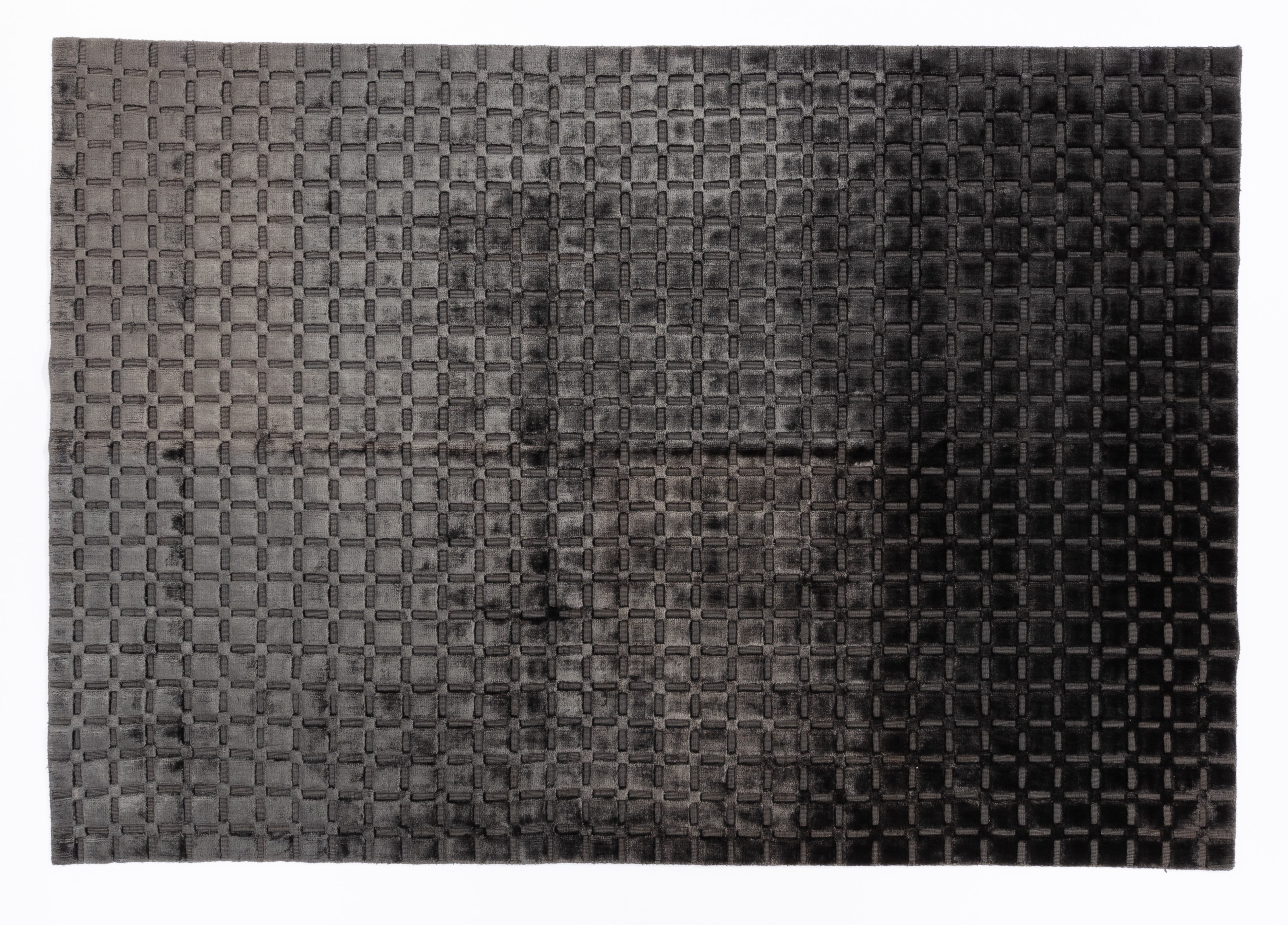 Webteppich Indien Handweb Elegance 3417 Negra/ Farbe: Rot / Masse (BxT) :170x240 cm