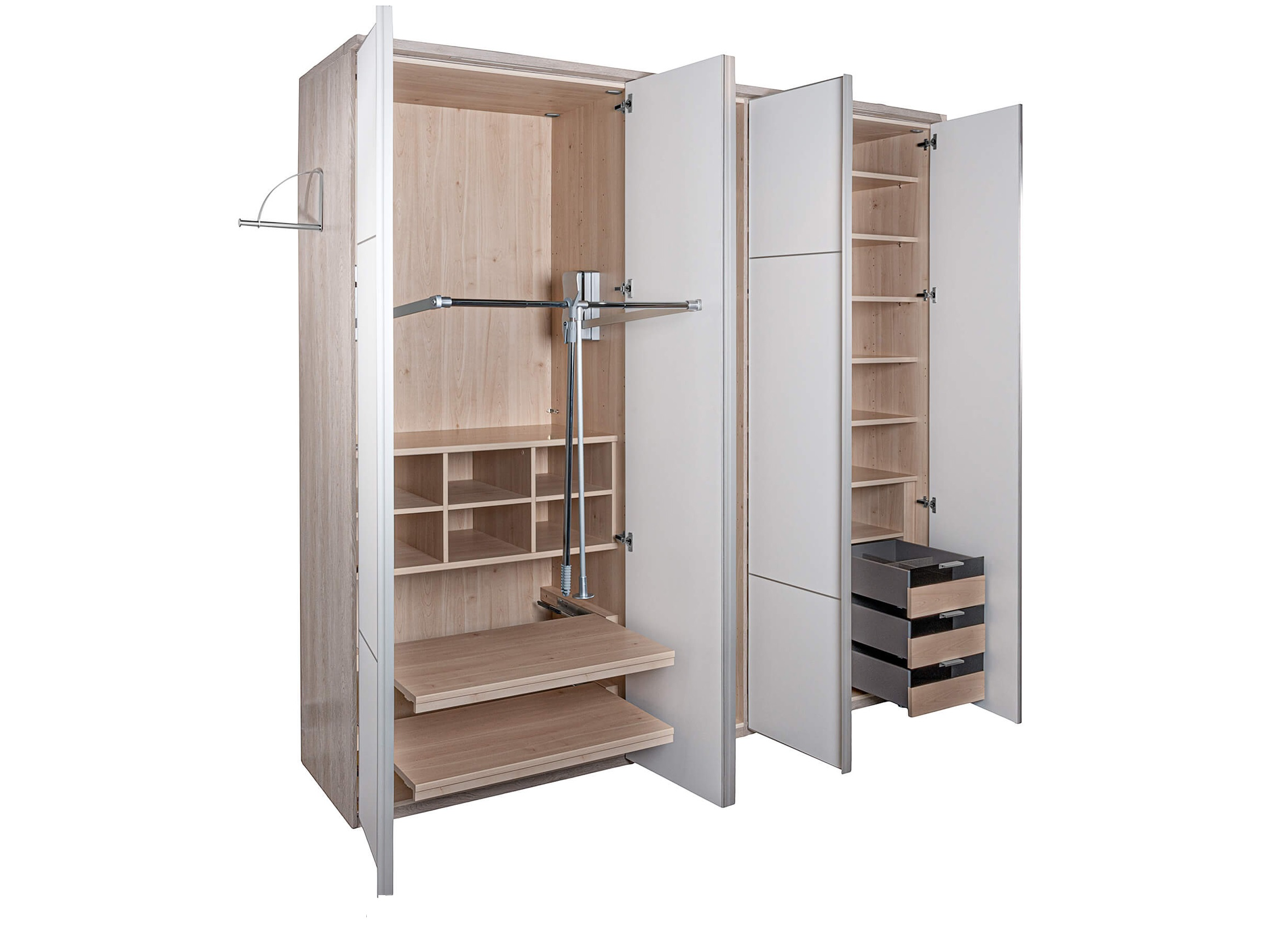 Drehtürenschrank Marsala Nolte Germersheim / Farbe: Polarweiss