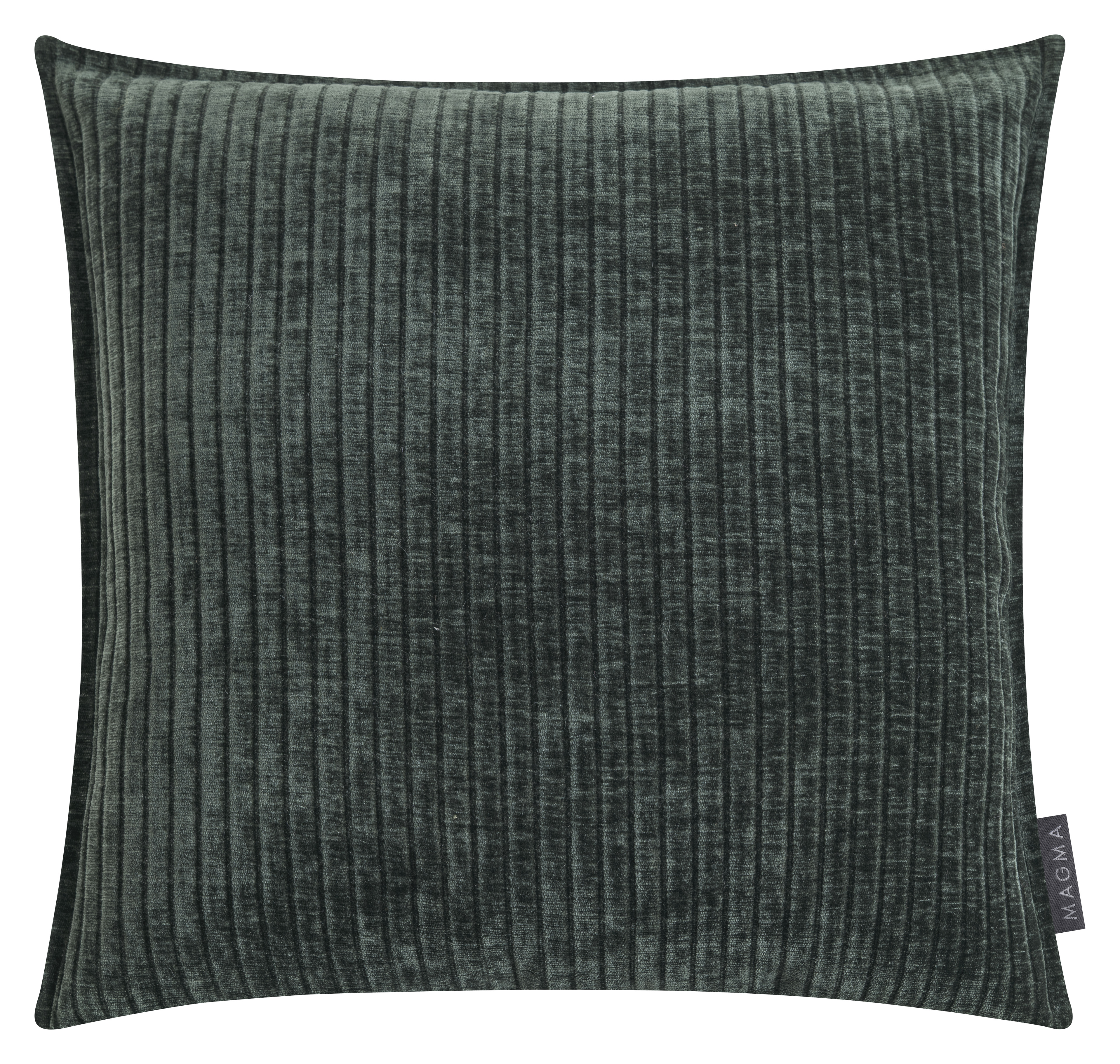 Magma Kissenhülle Viale, Dunkelgrün 45x45 cm Grün | Schubiger Möbel