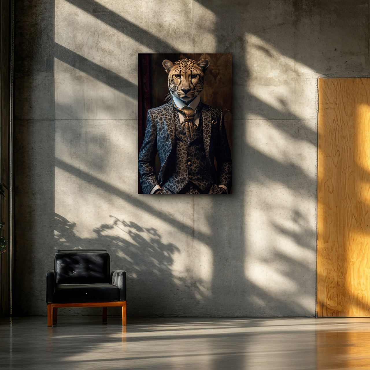 Alubild-Stylish Cheetah-image LAND