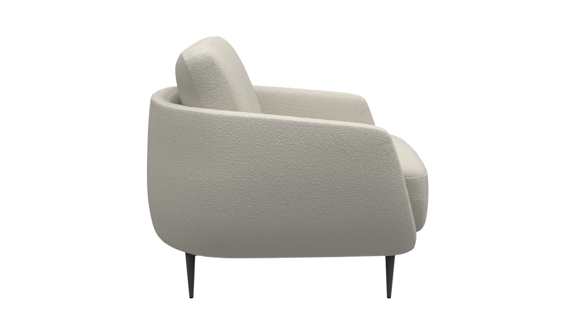 Sessel Pluto (a) UrbanDesign / Farbe: White / Bezugsmaterial: Stoff