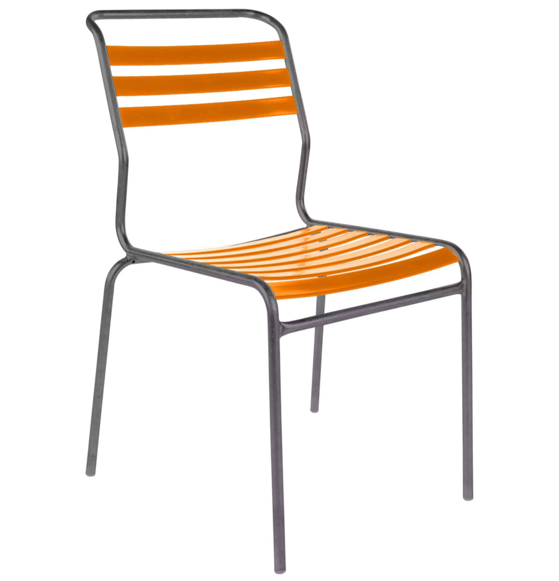 Lättli-Stuhl Säntis Schaffner / Farbe: Orange