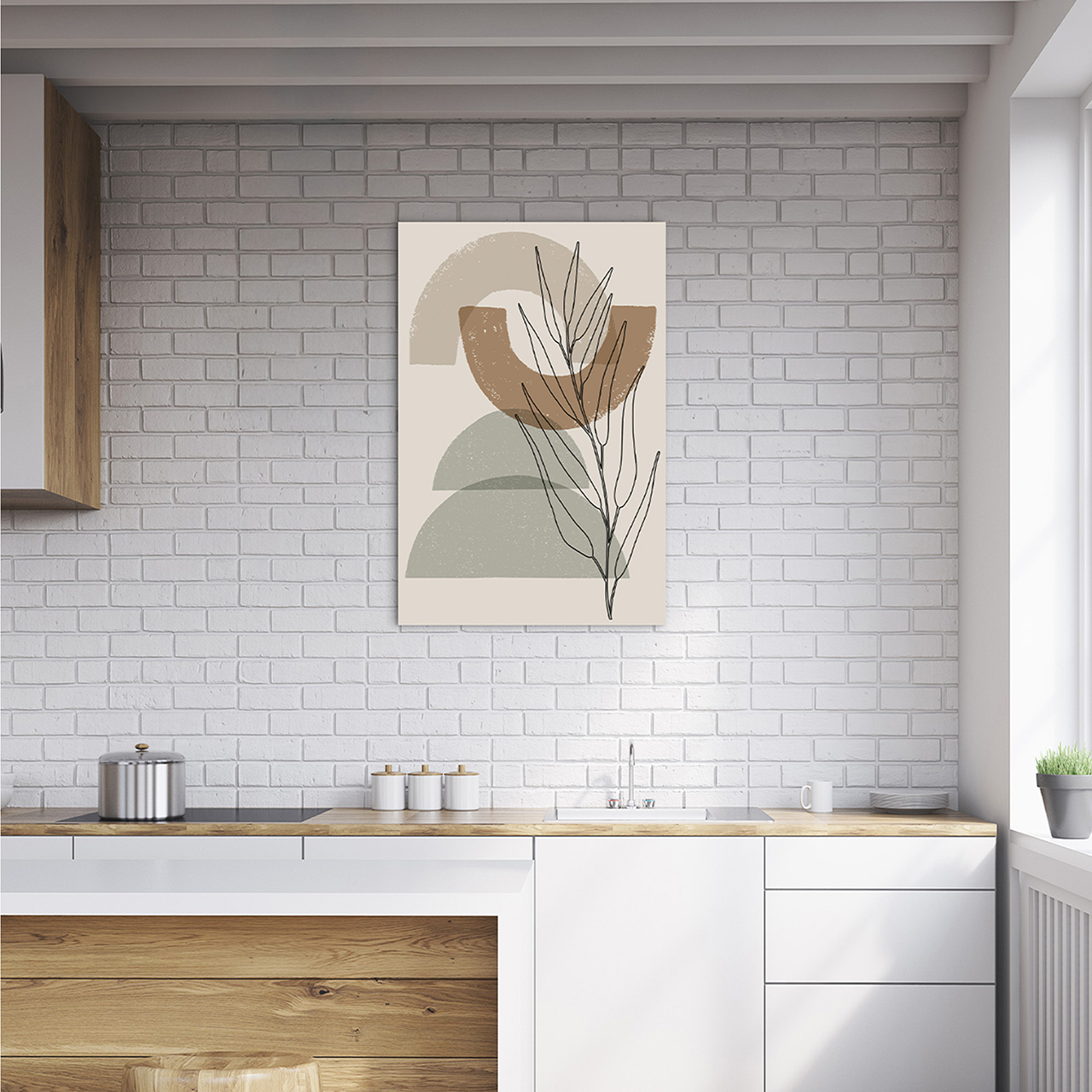 Canvas-Nature Shapes-image LAND