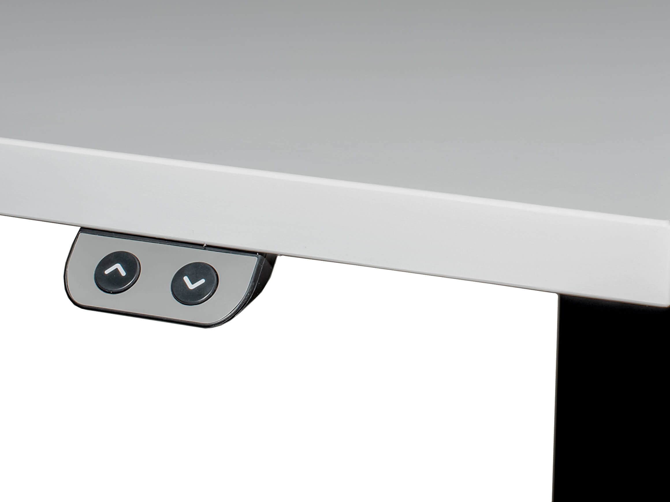 Schreibtisch Liftup Nowy Styl / Farbe: Platinum